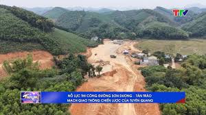 NỖ LỰC THI CÔNG ĐƯỜNG SƠN DƯƠNG – TÂN TRÀO: MẠCH GIAO THÔNG CHIẾN LƯỢC CỦA TUYÊN QUANG