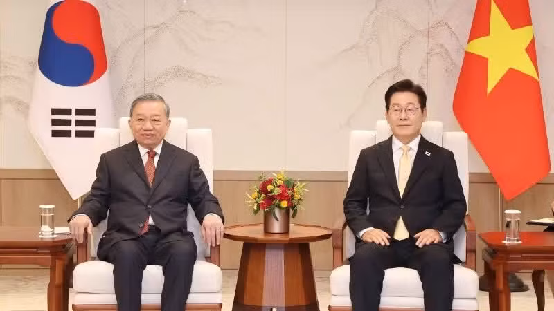 Tổng thống Hàn Quốc Lee Jae Myung thăm cấp Nhà nước tới Việt Nam