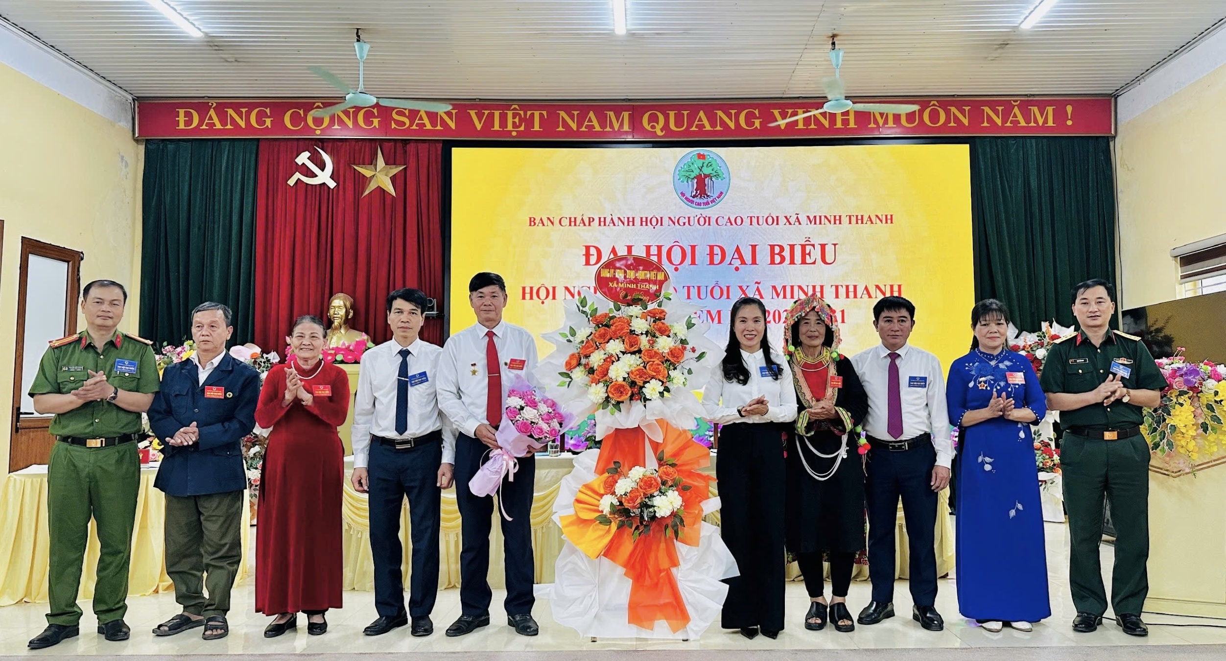 Đại hội đại biểu lần thứ I Hội Người cao tuổi xã Minh Thanh,  nhiệm kỳ 2026 – 2031