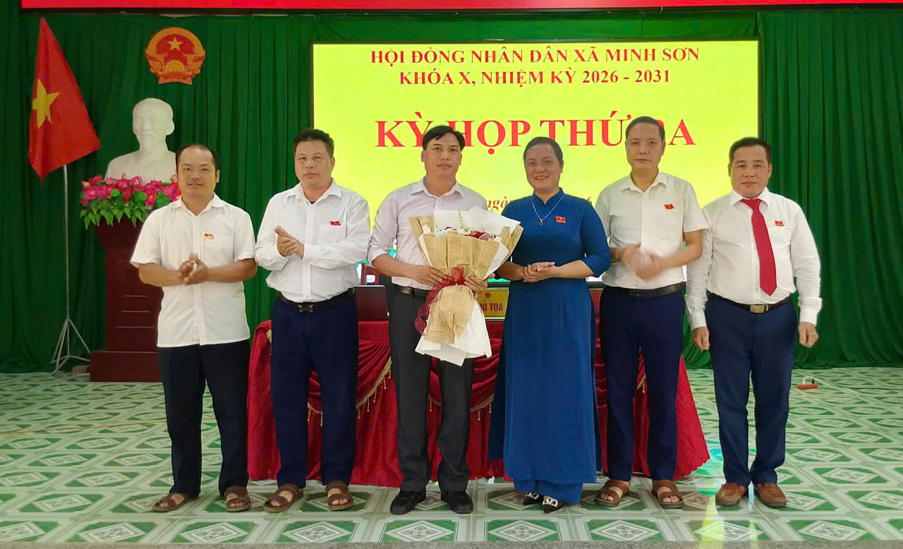 KỲ HỌP THỨ BA HĐND XÃ MINH SƠN KHÓA X, NHIỆM KỲ 2026 – 2031