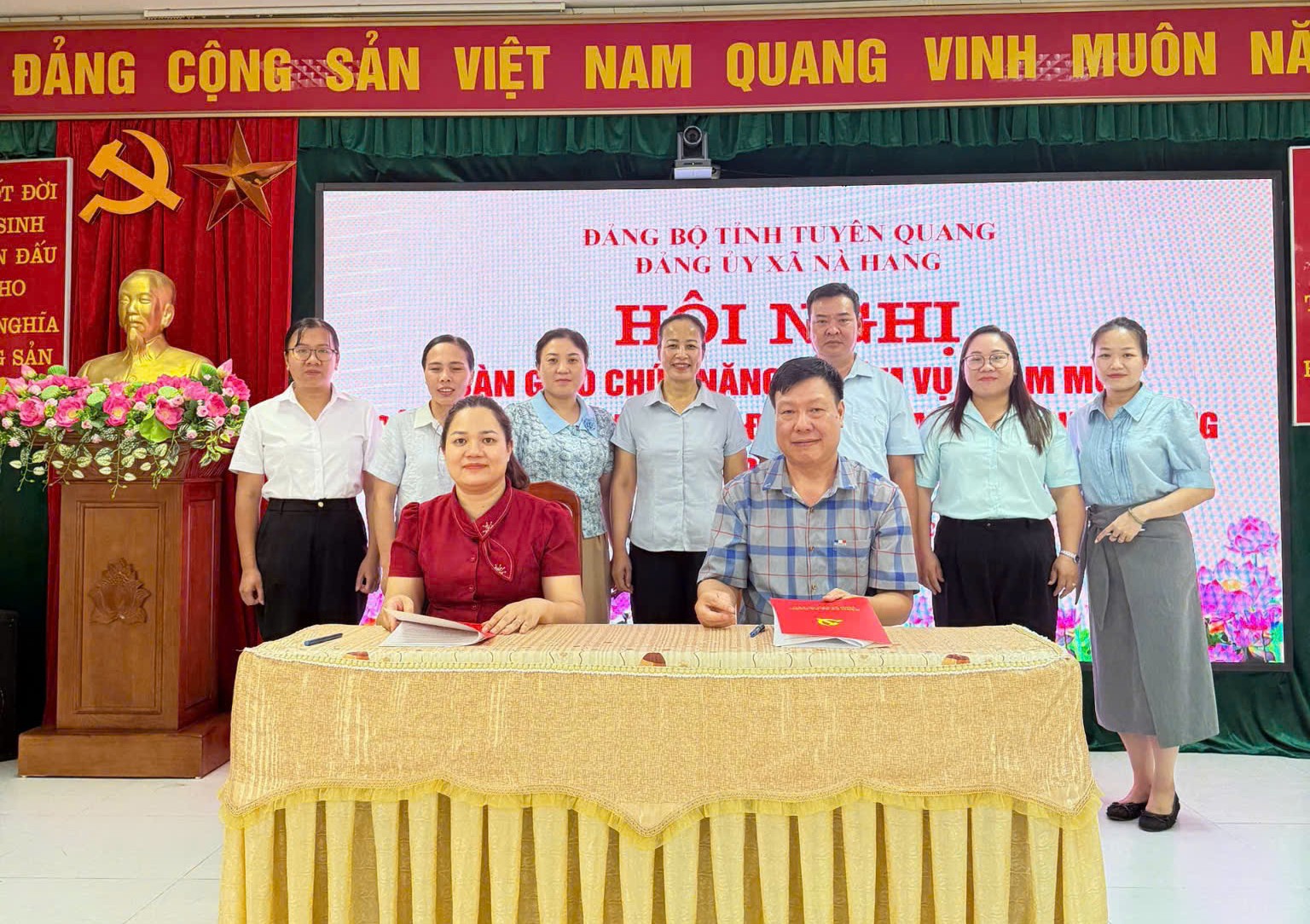 Hội nghị bàn giao chức năng, nhiệm vụ tham mưu công tác dân vận