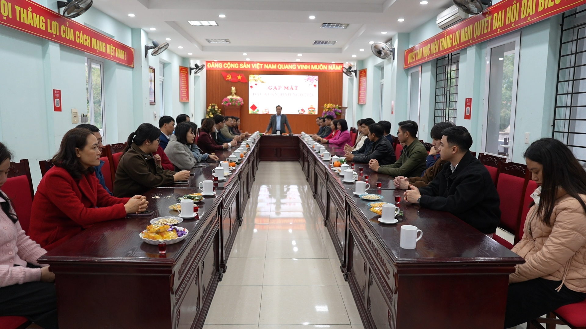 Xã Ngọc Đường tỉnh Tuyên Quang gặp mặt đầu xuân Bính Ngọ năm 2026