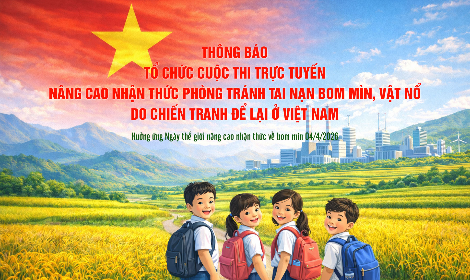 VNMAC phát động cuộc thi trực tuyến nâng cao nhận thức phòng tránh tai nạn bom mìn, vật nổ