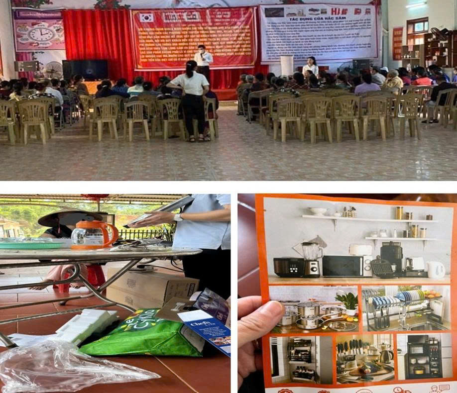 CẢNH GIÁC VỚI CHIÊU TRÒ TỔ CHỨC HỘI THẢO, SỰ KIỆN ĐỂ BÁN HÀNG KHÔNG RÕ NGUỒN GỐC, KÉM CHẤT LƯỢNG