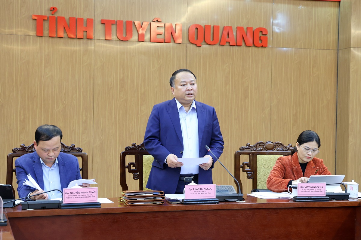 Chủ tịch UBND tỉnh Phan Huy Ngọc: Sẵn sàng tâm thế "bắt tay ngay vào việc" ngay sau kỳ nghỉ Tết Nguyên đán Bính Ngọ