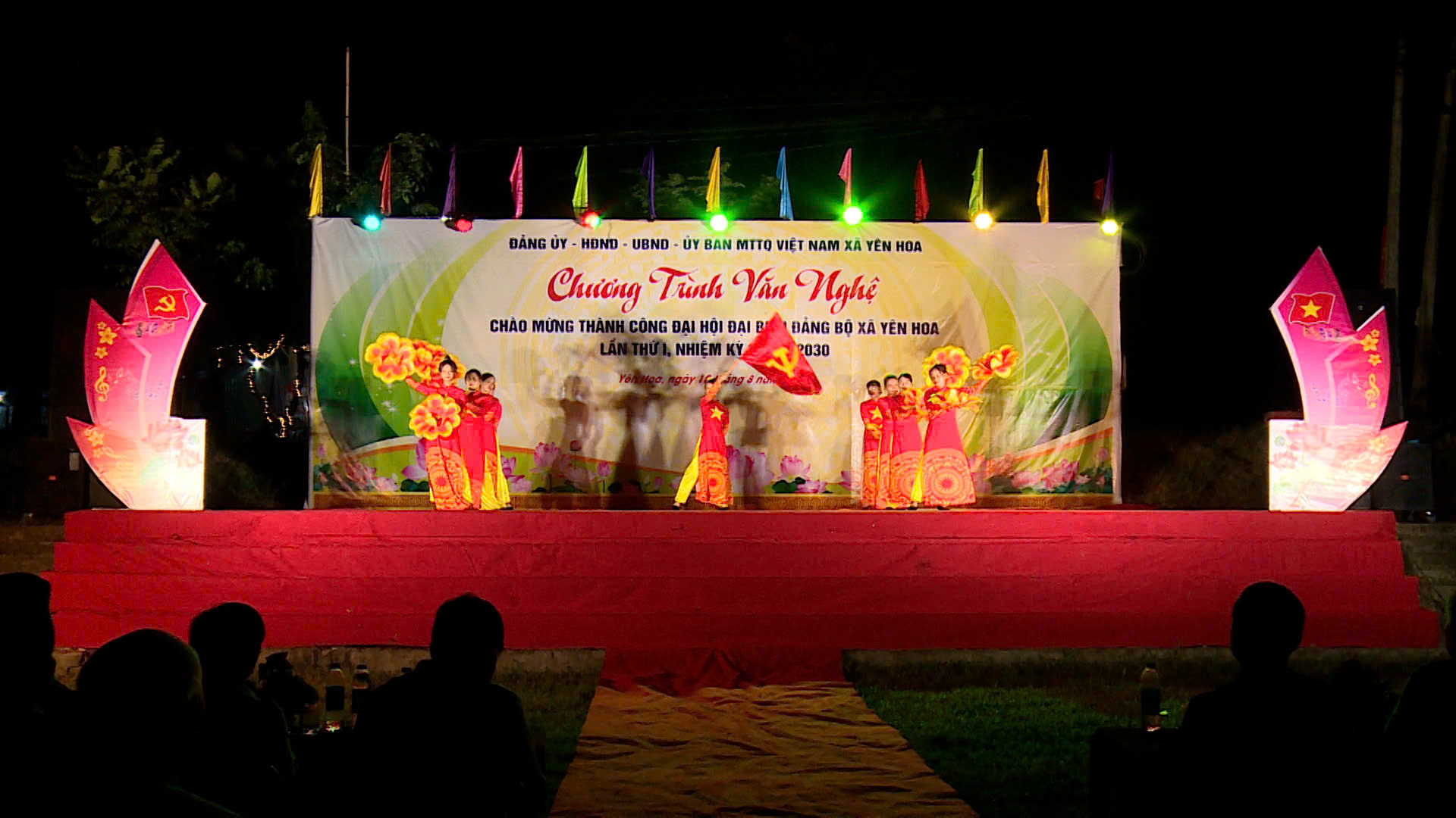 Chương trình nghệ thuật Chào mừng thành công Đại hội đại biểu Đảng bộ xã Yên Hoa lần thứ I, nhiệm kỳ 2025 – 2030