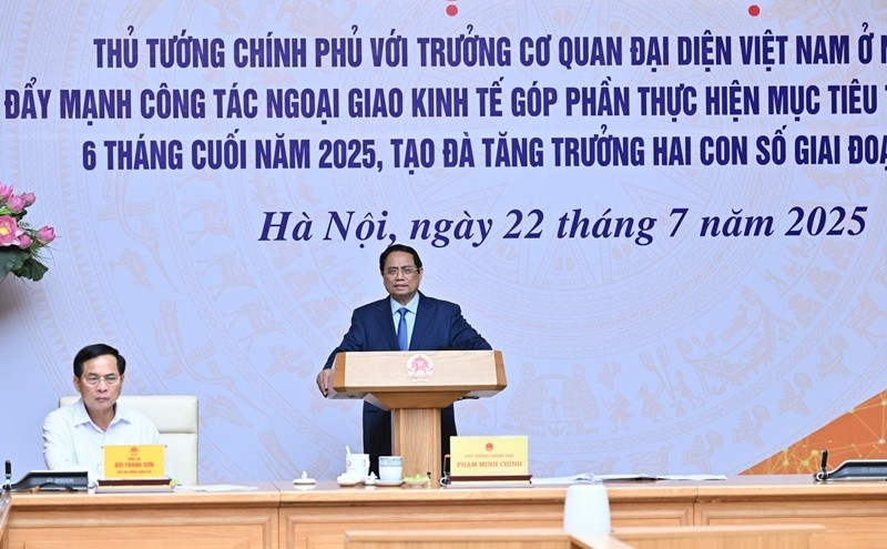 Thủ tướng Chính phủ Phạm Minh Chính chủ trì hội nghị về đẩy mạnh công tác ngoại giao kinh tế.