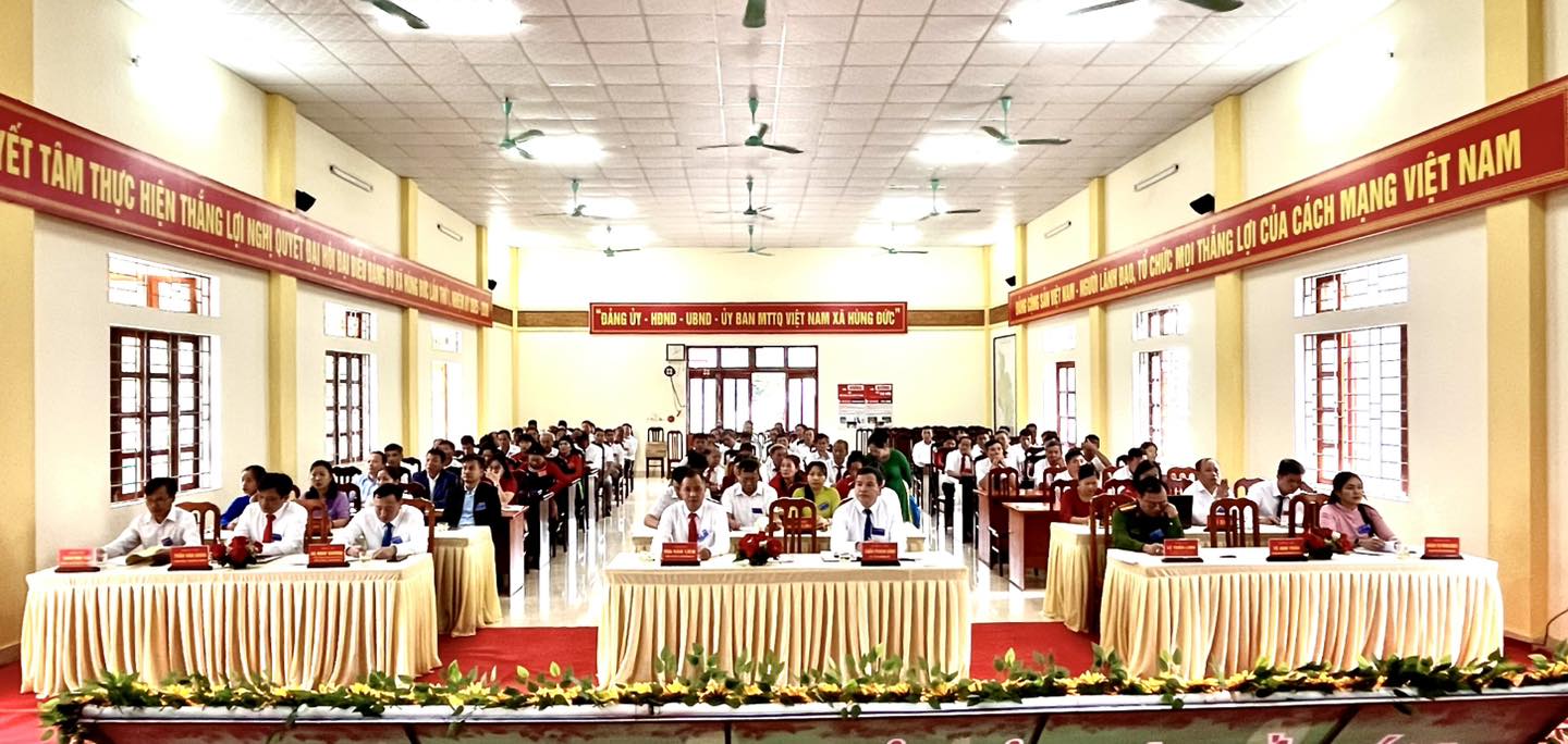  XÃ HÙNG ĐỨC TỔ CHỨC THÀNH CÔNG ĐẠI HỘI ĐẠI BIỂU HỘI NÔNG DÂN LẦN THỨ XI, NHIỆM KỲ 2025–2030 