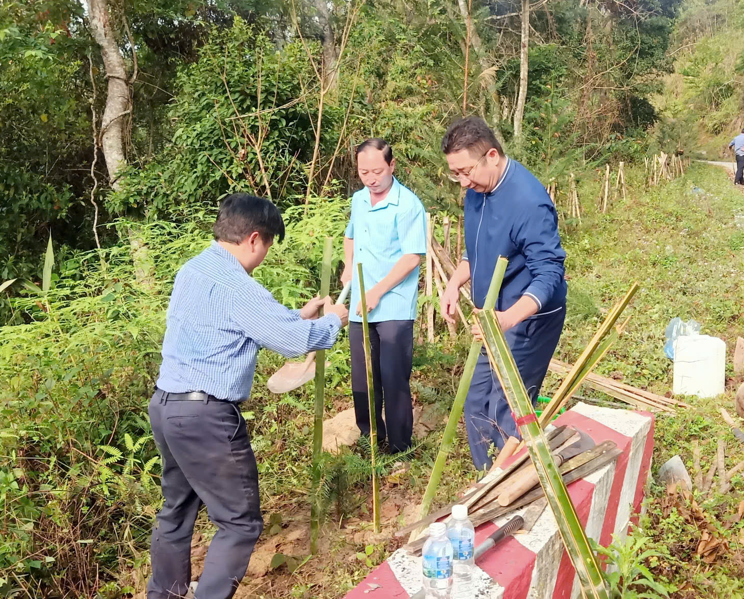 Xã Hoàng Su Phì tổ chức trồng dặm sau Tết trồng cây mừng xuân Bính Ngọ năm 2026