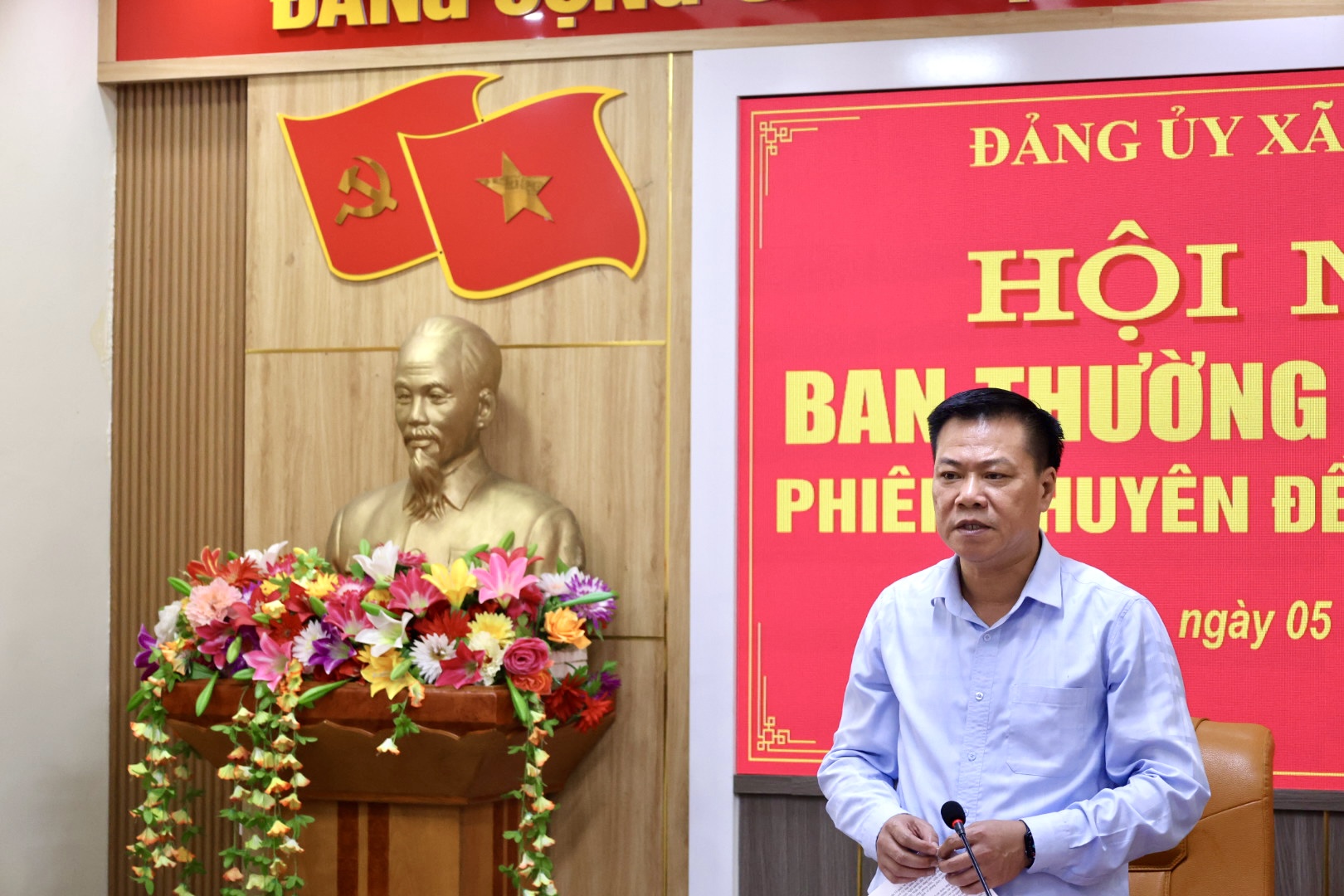 BAN THƯỜNG VỤ ĐẢNG ỦY XÃ ĐỒNG VĂN CHO Ý KIẾN VỀ KẾ HOẠCH THÁNG CAO ĐIỂM DU LỊCH CAO NGUYÊN ĐÁ ĐỒNG VĂN GẮN VỚI LỄ HỘI HOA TAM GIÁC MẠCH NĂM 2026