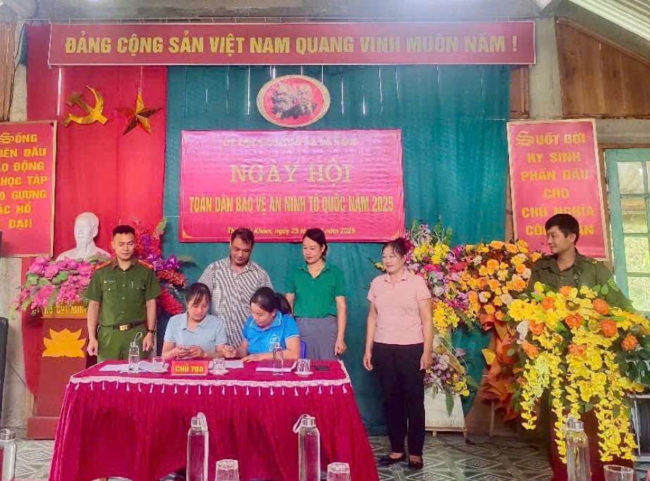 RỘN RÀNG NGÀY HỘI TOÀN DÂN BẢO VỆ AN NINH TỔ QUỐC NĂM 2025