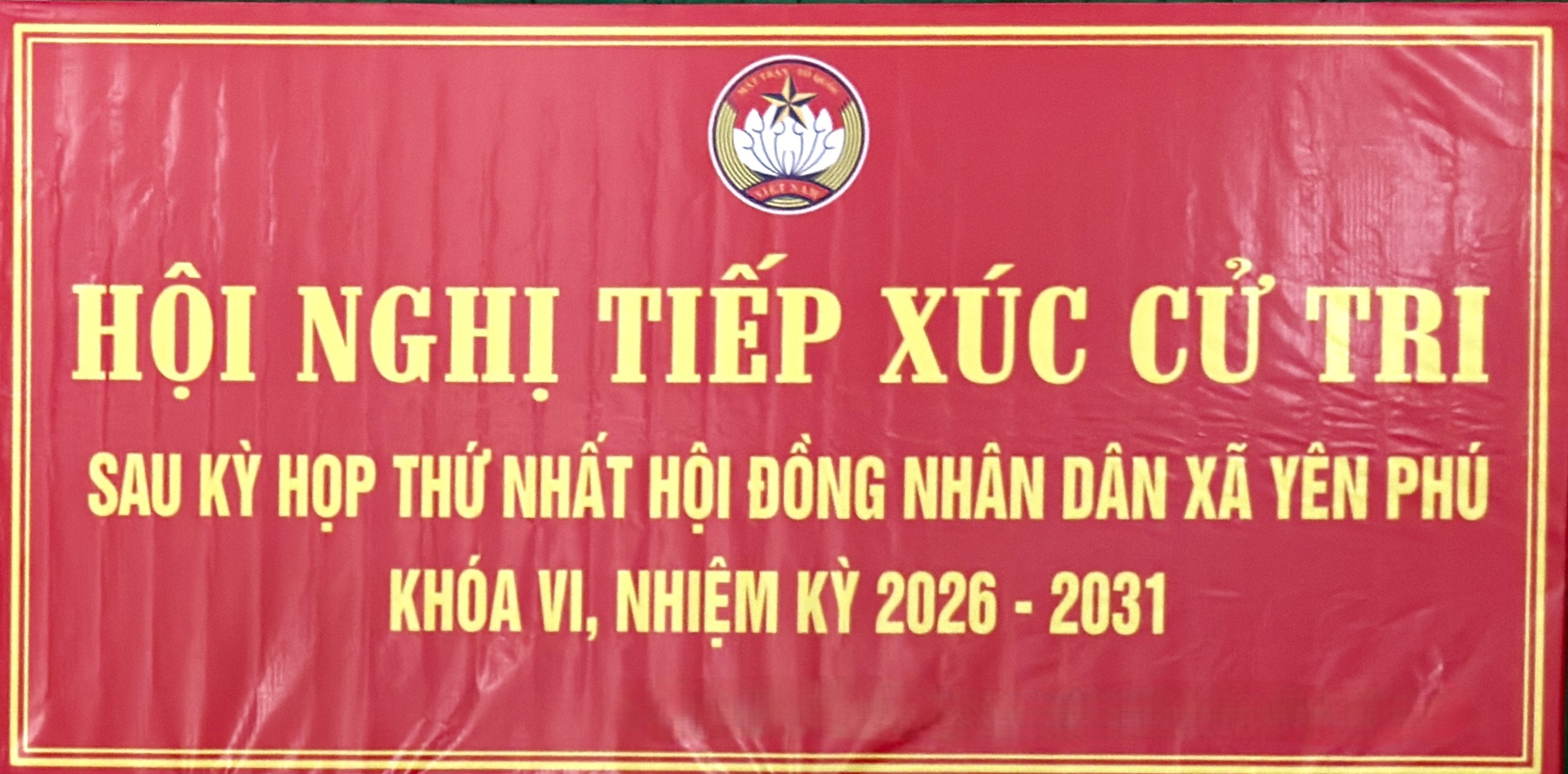 ĐẠI BIỂU HỘI ĐỒNG NHÂN DÂN XÃ YÊN PHÚ TIẾP XÚC CỬ TRI SAU KỲ HỌP THỨ NHẤT HỘI ĐỒNG NHÂN DÂN XÃ KHÓA VI, NHIỆM KỲ 2026 - 2031