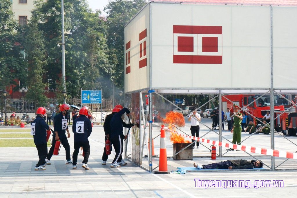 Tuyên Quang triển khai thực hiện các quy định của pháp luật về phòng cháy, chữa cháy và cứu nạn, cứu hộ