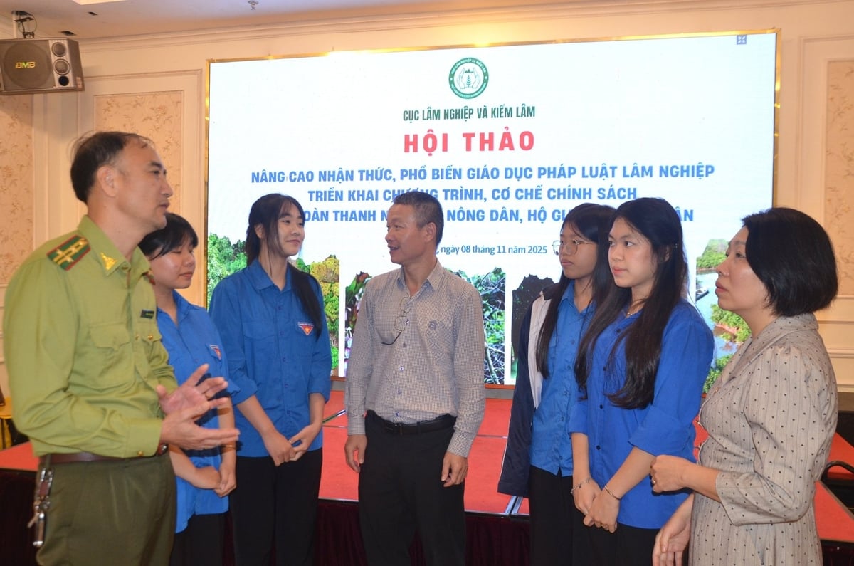 Lan tỏa nhận thức pháp luật lâm nghiệp đến giới trẻ