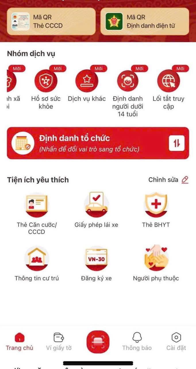 HƯỚNG DẪN ĐĂNG KÝ TÀI KHOẢN ĐỊNH DANH ĐIỆN TỬ MỨC 1 CHO TRẺ DƯỚI 14 TUỔI TRÊN ỨNG DỤNG VNeID
