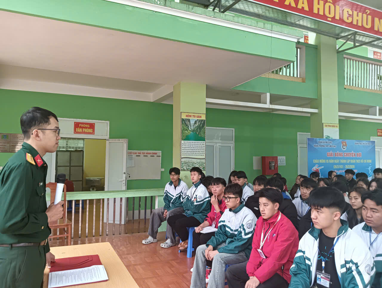 Tuyên truyền, tư vấn hướng nghiệp tuyển sinh quân sự năm 2026