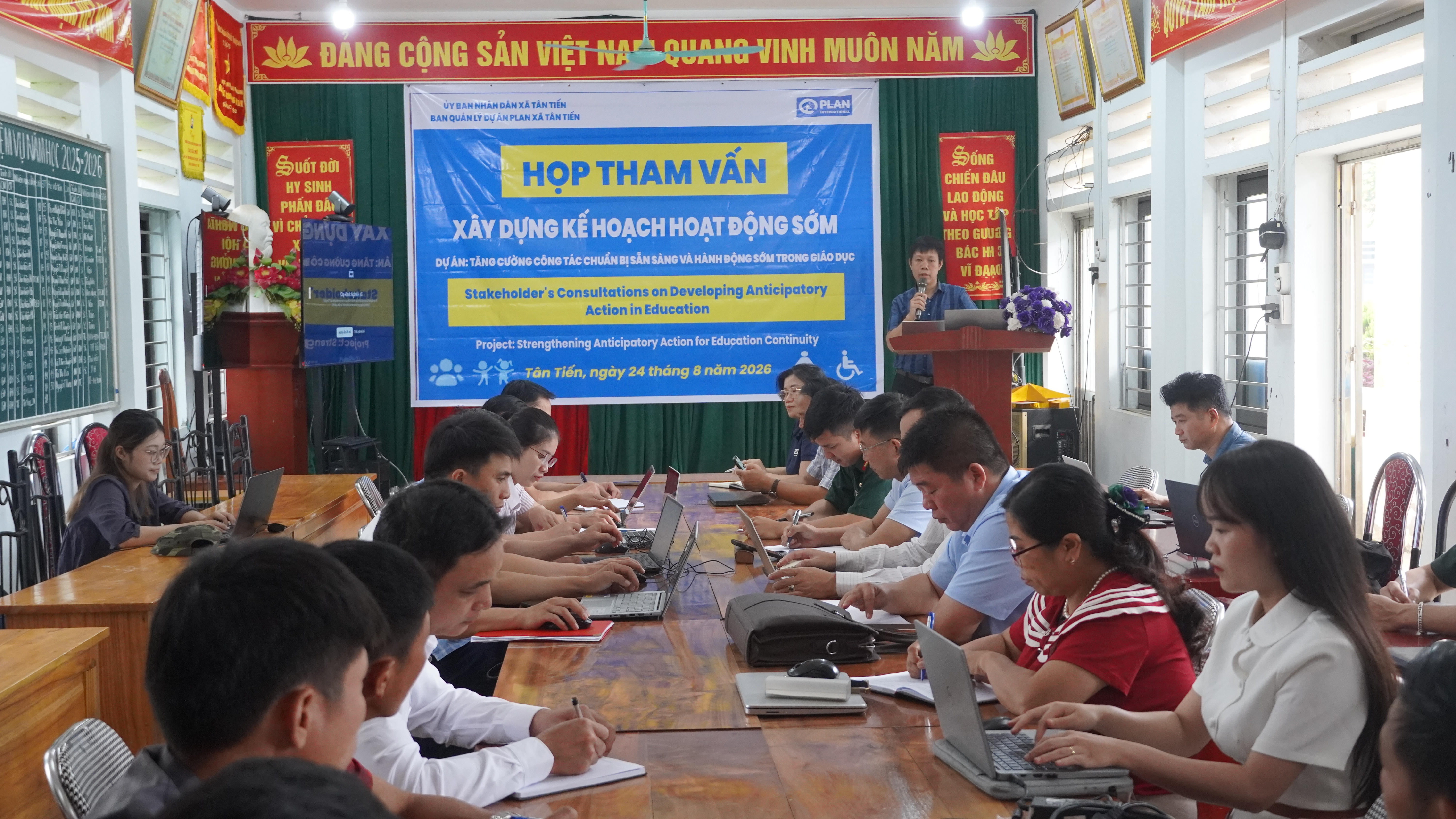 Hội nghị tham vấn về công tác chuẩn bị sẵn sàng và hành động sớm trong giáo dục