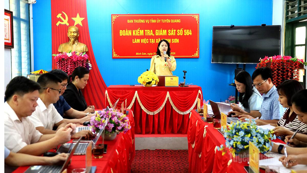 Minh Sơn cần tăng cường quản lý công tác bảo vệ môi trường trong hoạt động khai thác khoáng sản