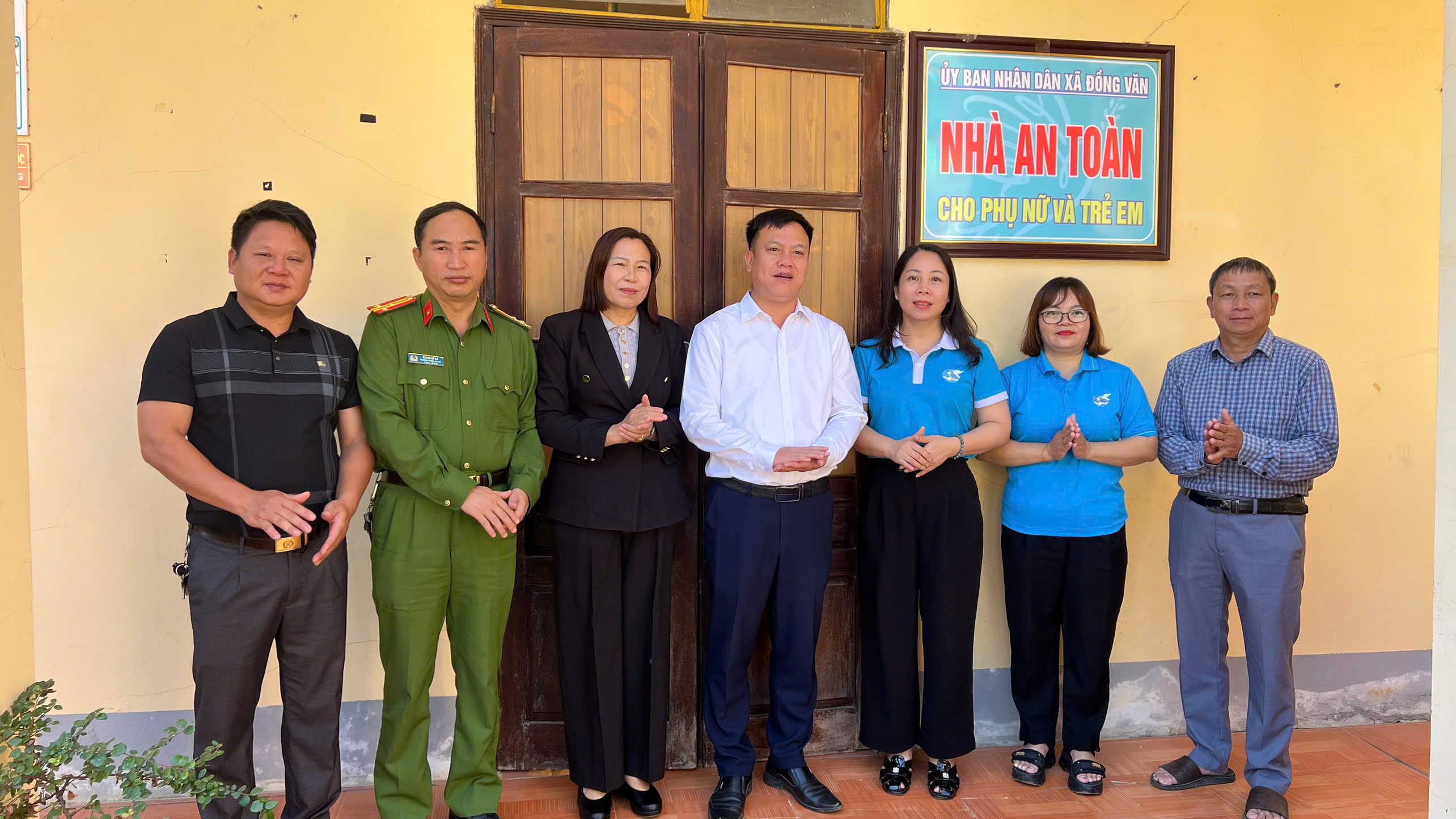 Hội Liên hiệp Phụ nữ  xã Đồng Văn ra mắt mô hình “Nhà an toàn cho phụ nữ và trẻ em”
