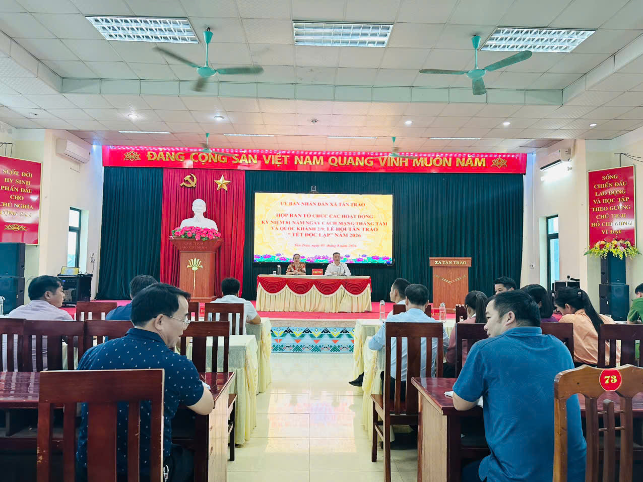 Ban Tổ chức họp triển khai công tác chuẩn bị lễ hội Tân Trào "Tết độc lập" năm 2026