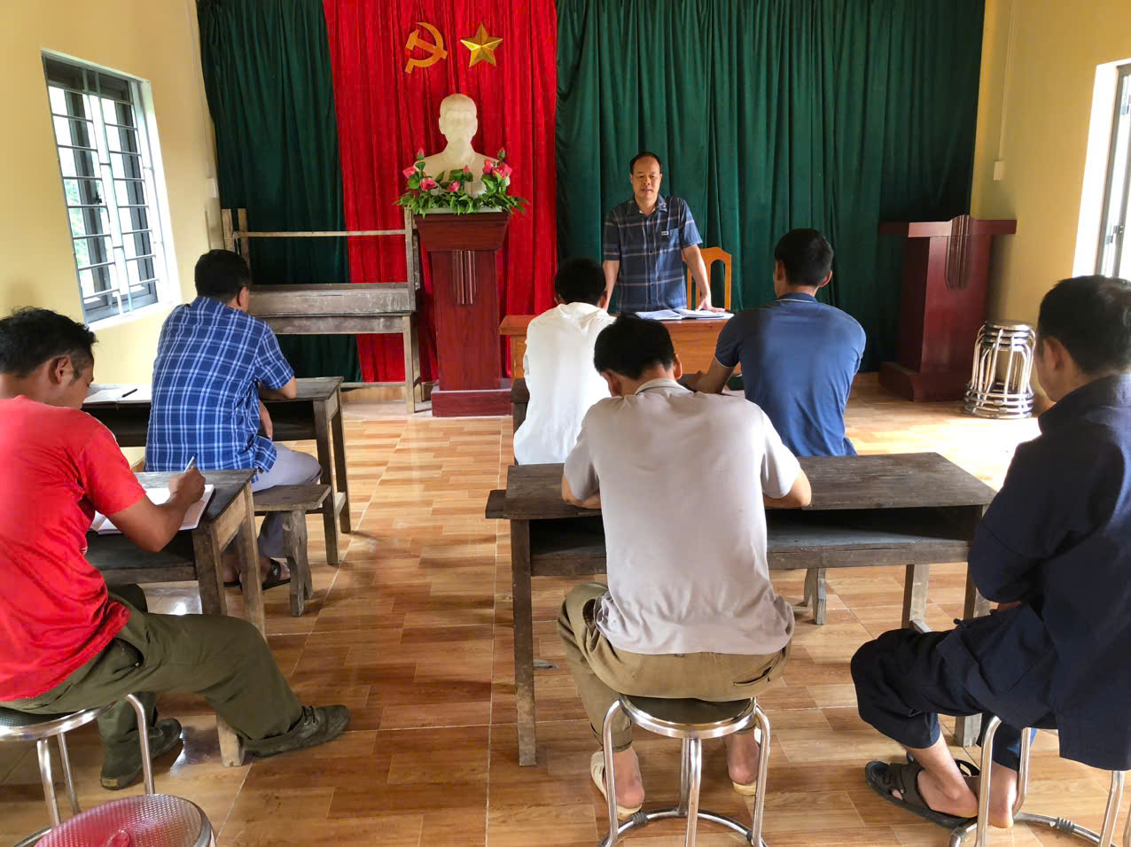 UBND XÃ CÁN TỶ LÀM VIỆC VỚI ĐƠN VỊ LIÊN KẾT BAO TIÊU SẢN PHẨM, TRIỂN KHAI PHÁT TRIỂN SẢN XUẤT NÔNG NGHIỆP THEO CHUỖI LIÊN KẾT TẠI THÔN THÀO CHƯ PHÌN
