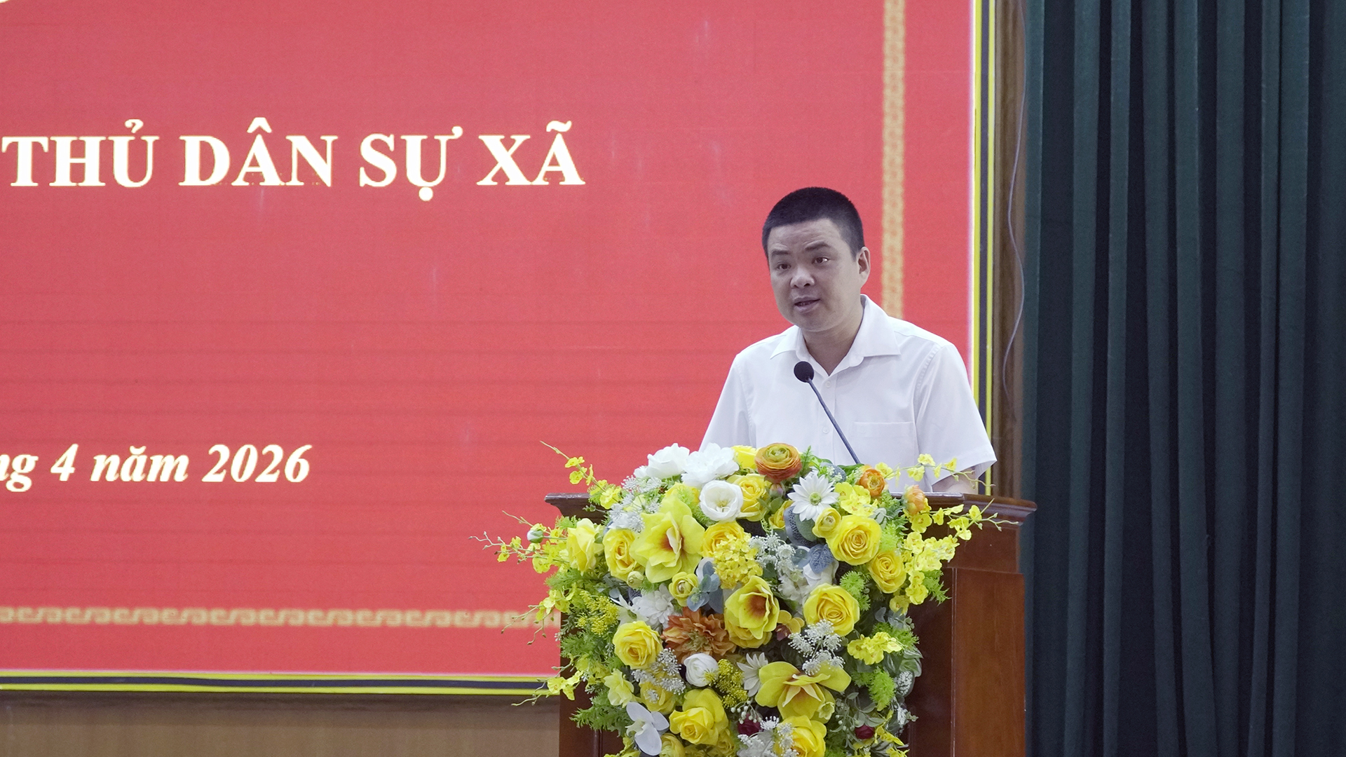 UBND xã Pà Vầy Sủ tổ chức Họp Ban Chỉ huy phòng thủ dân sự xã