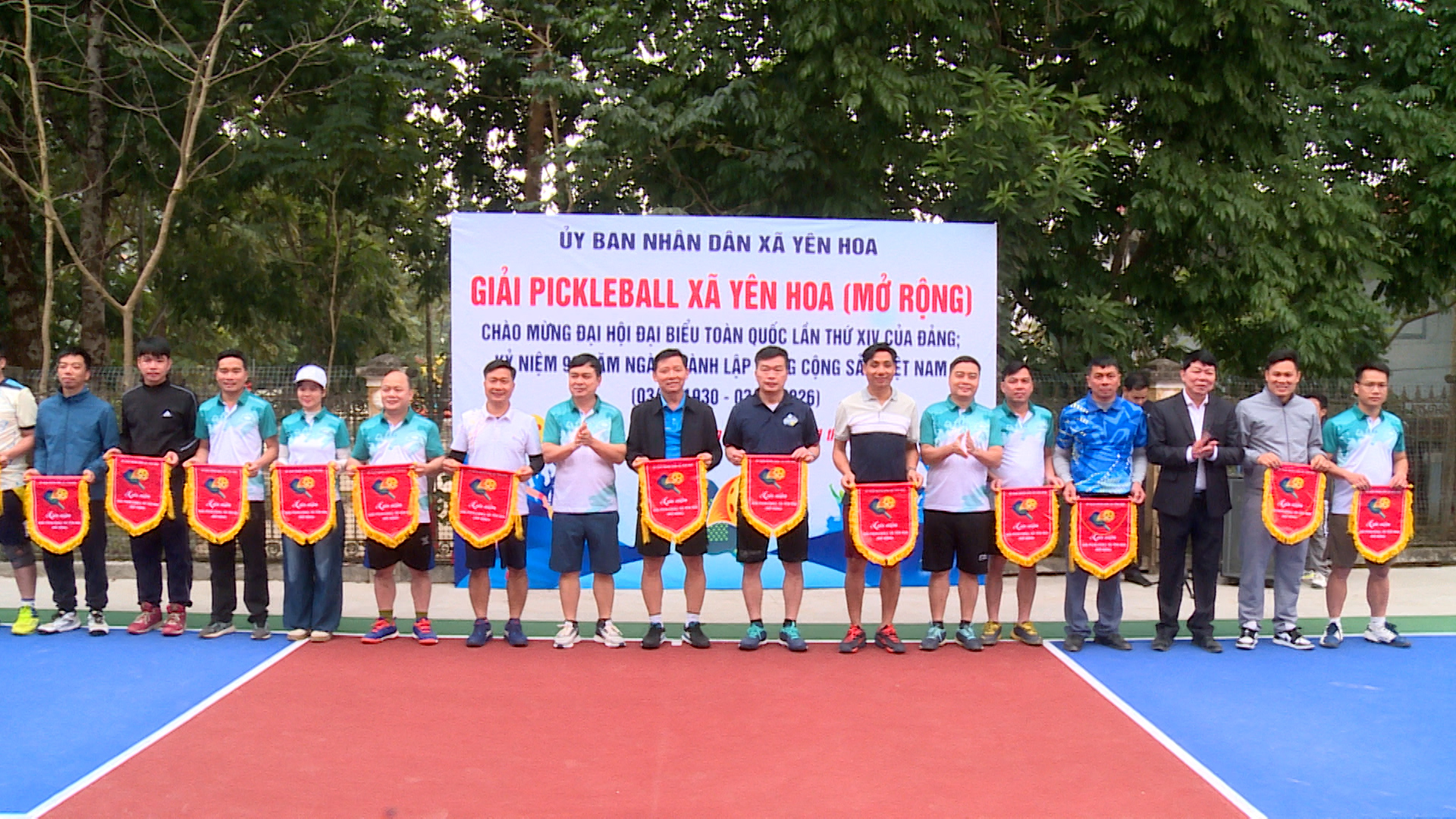 Giải Pickleball xã Yên Hoa năm 2026 (mở rộng)