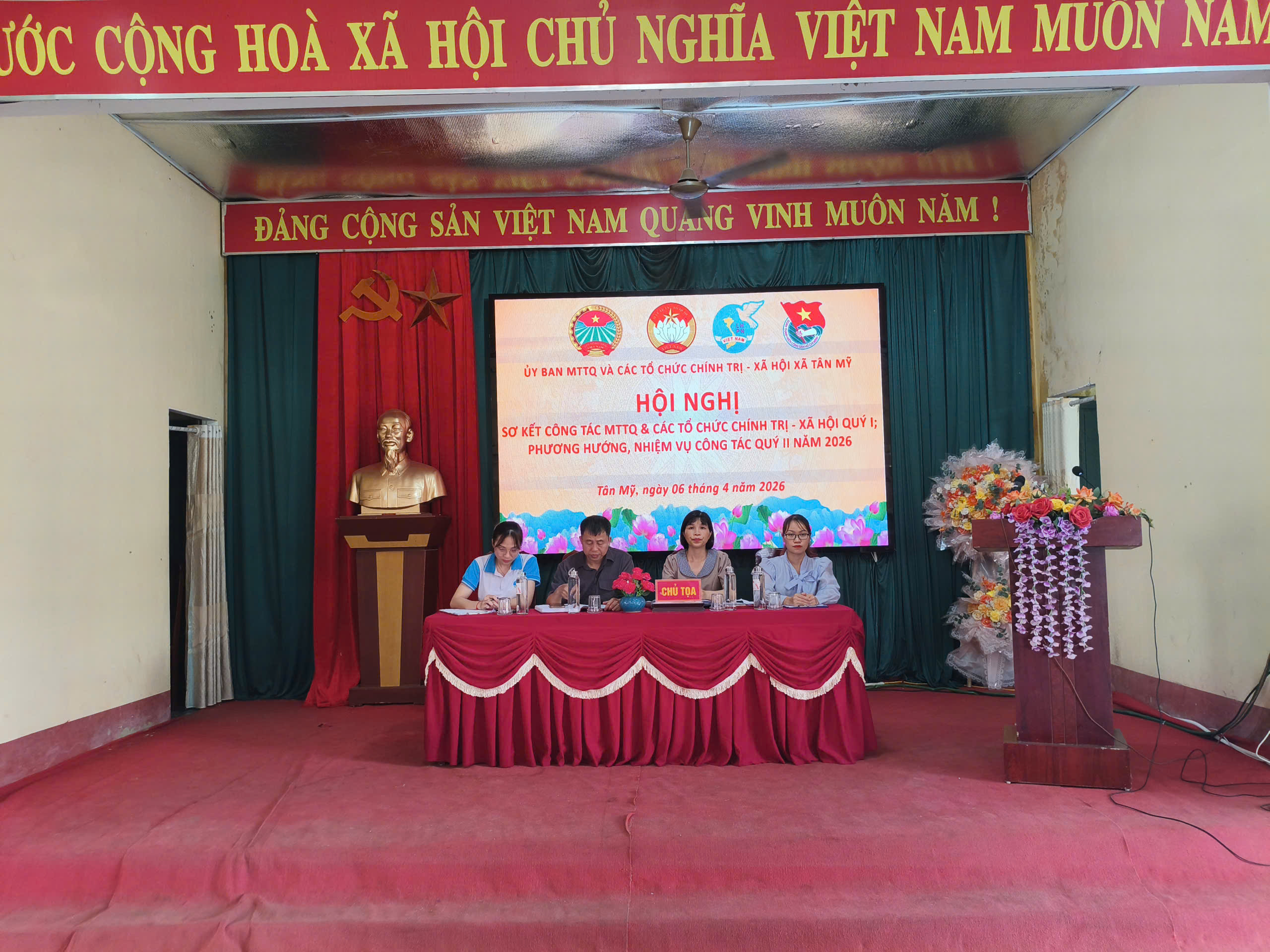 TÂN MỸ: SƠ KẾT CÔNG TÁC MẶT TRẬN QUÝ I VÀ TRIỂN KHAI NHIỆM VỤ TRỌNG TÂM NĂM 2026   