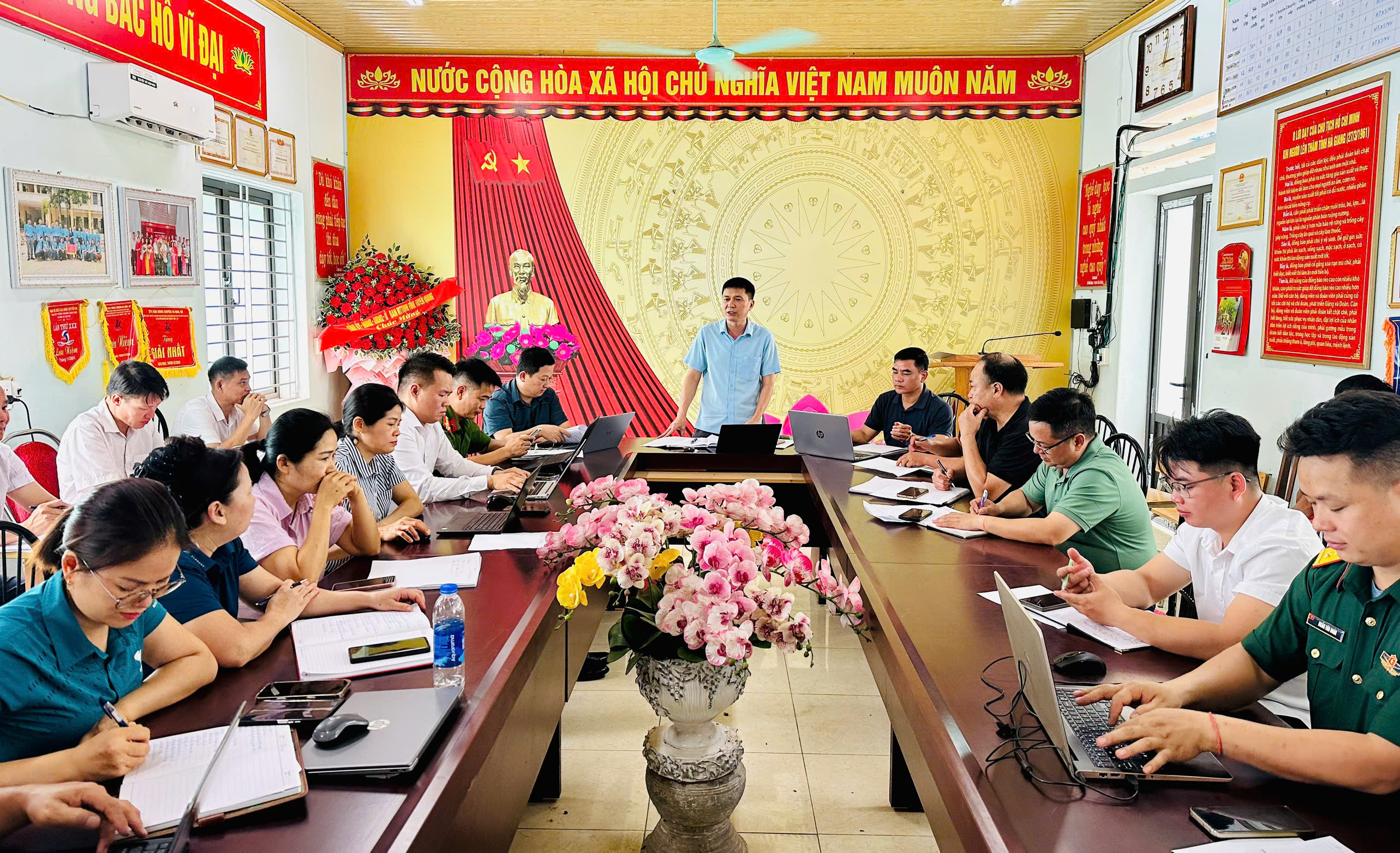 Xã Bạch Ngọc họp ban tổ chức đại hội thể dục thể thao xã lần thứ nhất năm 2026