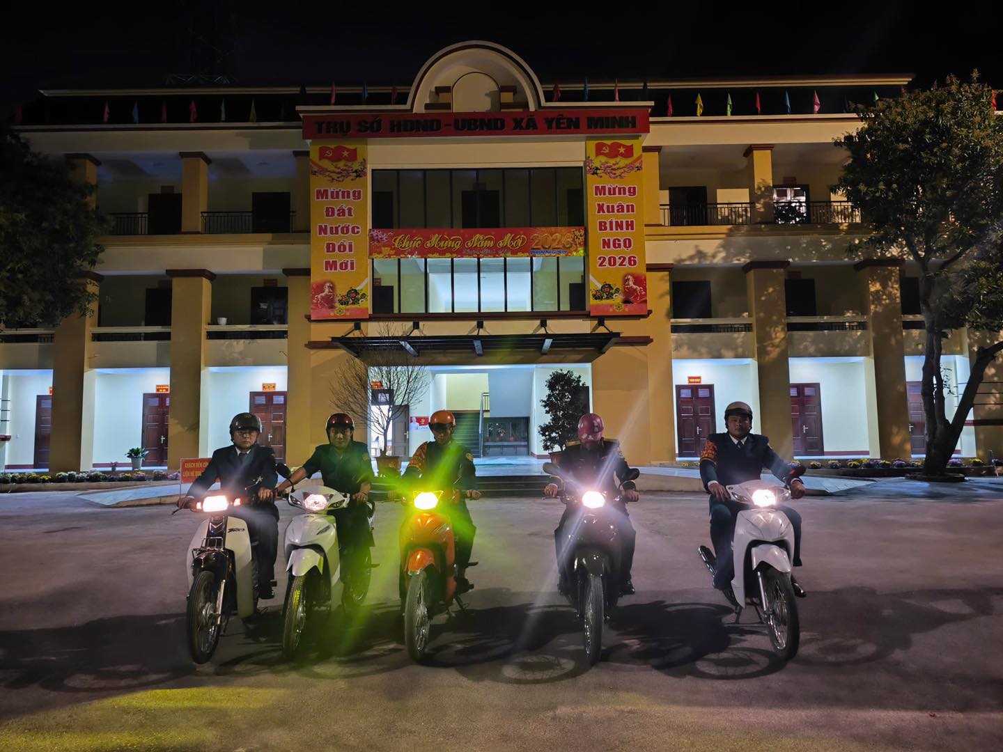 BAN CHỈ HUY QUÂN SỰ XÃ YÊN MINH RA QUÂN CAO ĐIỂM TUẦN TRA, KIỂM SOÁT, CANH GÁC BẢO VỆ AN TOÀN TẾT NGUYÊN ĐÁN