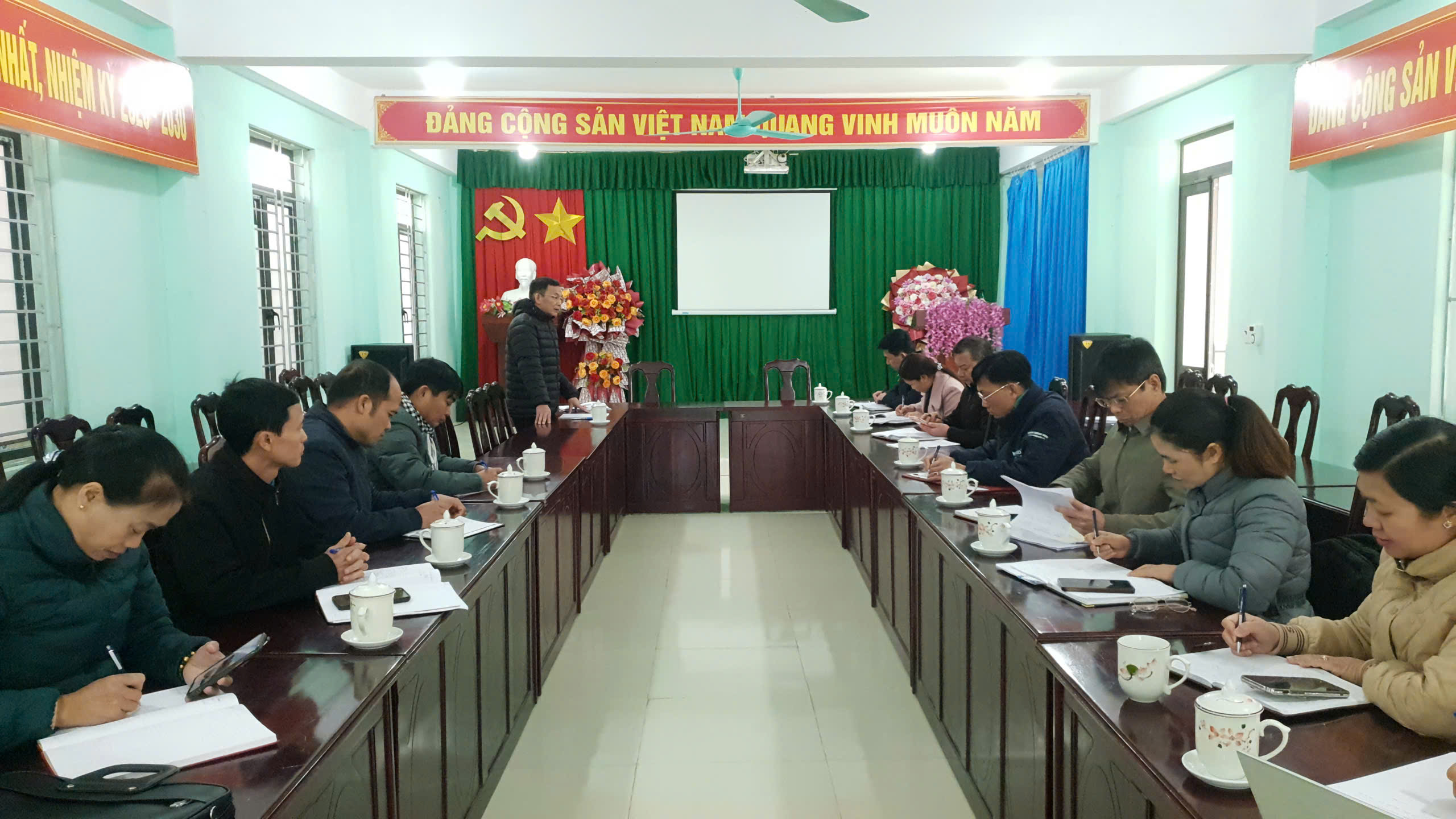 Sở GD&ĐT tỉnh Tuyên Quang làm việc với xã Bạch Đích