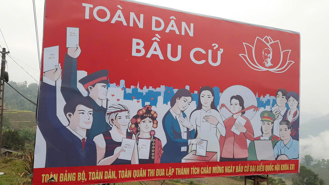 XÃ GIÁP TRUNG ĐẨY MẠNH CÔNG TÁC TUYÊN TRUYỀN CUỘC BẦU CỬ ĐẠI BIỂU QUỐC HỘI KHÓA XVI VÀ ĐẠI BIỂU HĐND CÁC CẤP NHIỆM KỲ 2026-2031