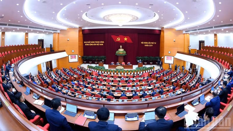First working day of Party Central Committee's fourth plenum