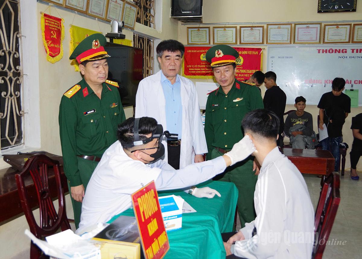 Khám tuyển nghĩa vụ quân sự 2026 chặt chẽ, công bằng