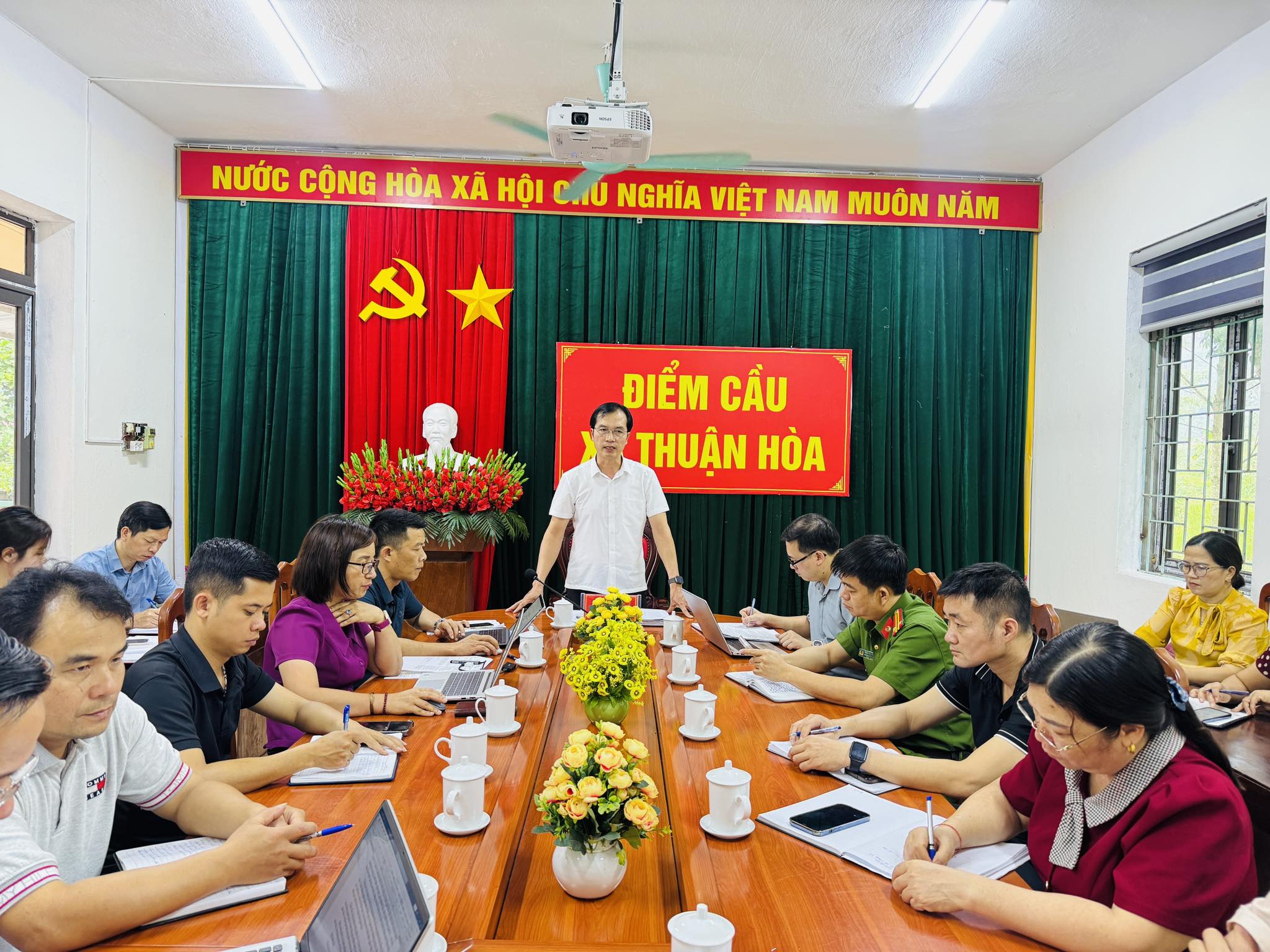Thuận Hòa họp Ban chỉ đạo 35