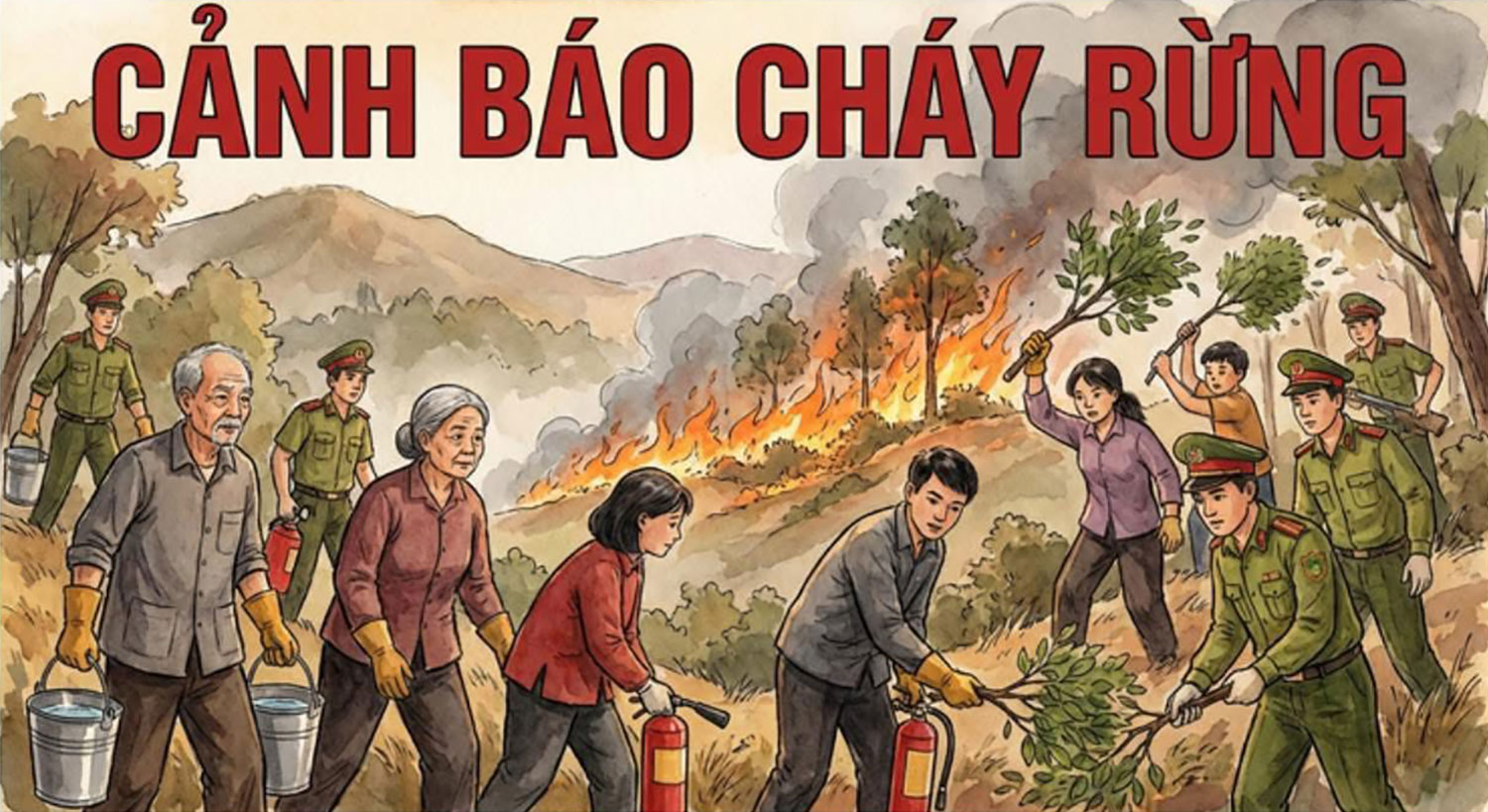 Yên Sơn tăng cường công tác PCCCR trên địa bàn