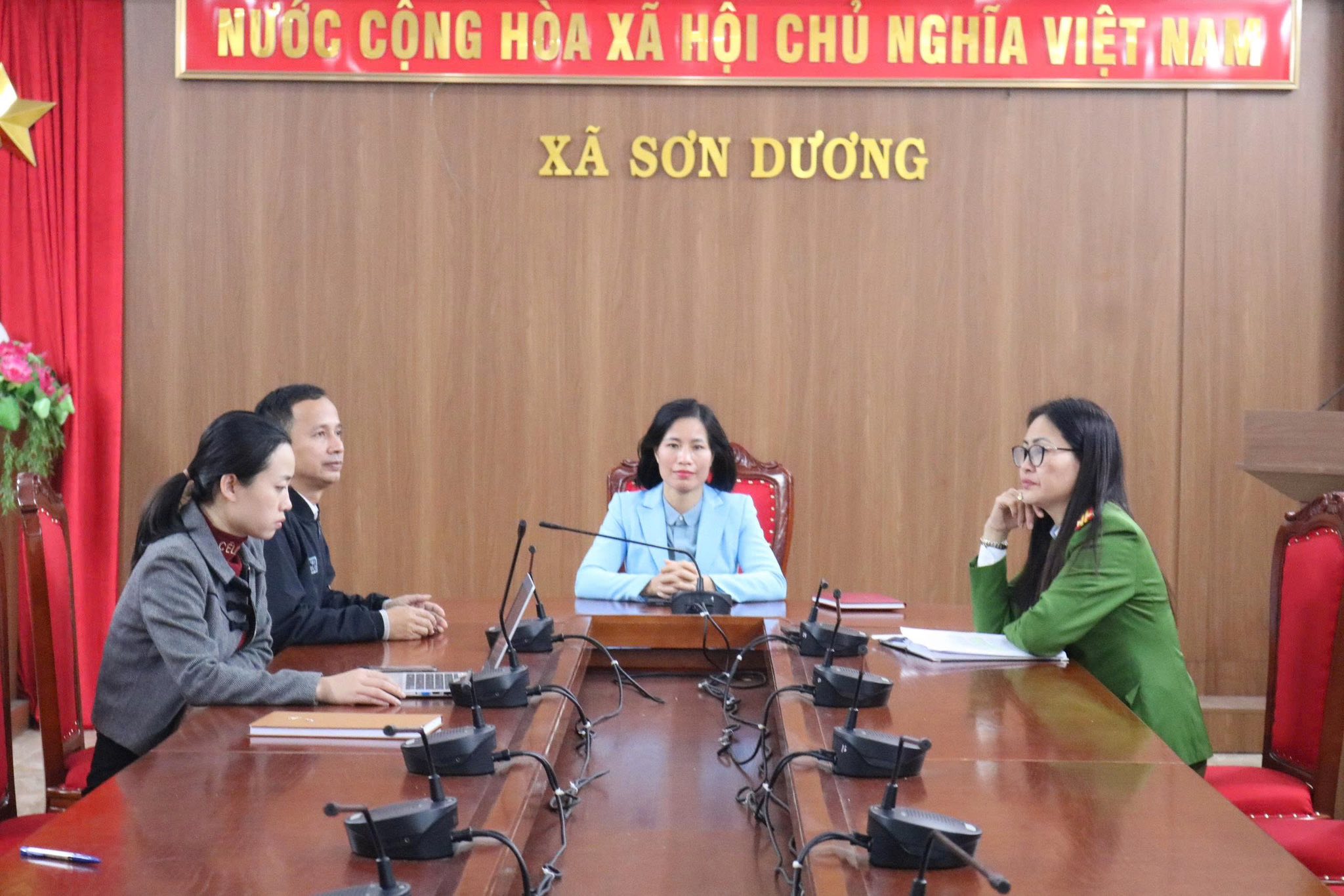 Xã Sơn Dương tham dự Hội nghị Tổng kết Chiến dịch làm giàu, làm sạch cơ sở dữ liệu quốc gia về đất đai