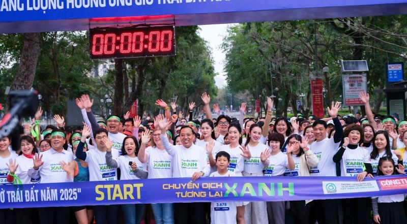 Lan tỏa lối sống xanh, hàng nghìn người sẽ chạy bộ hưởng ứng Giờ Trái đất 2026