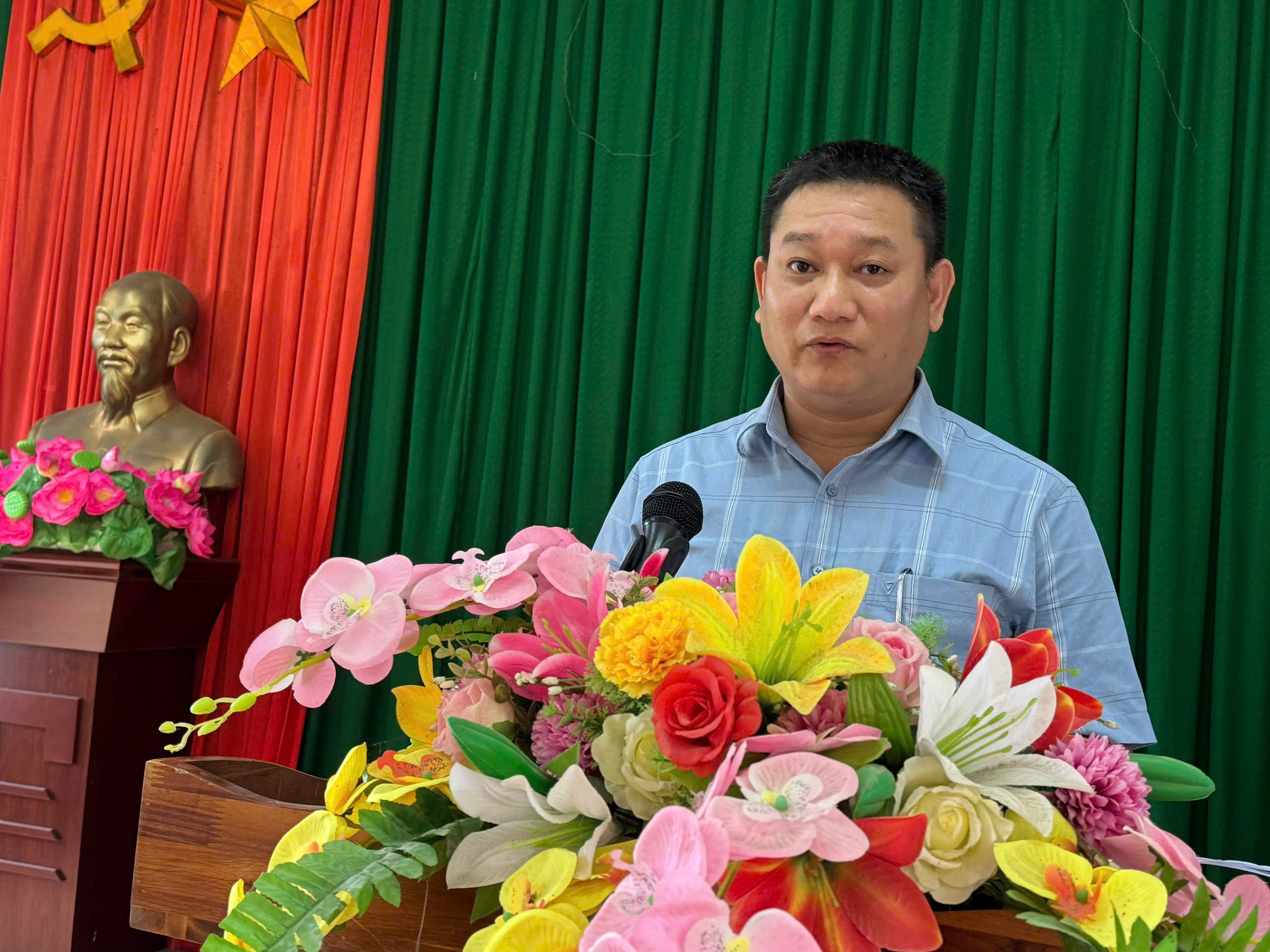 Xã Bình Xa tổ chức lấy ý kiến Nhân dân về sắp xếp, sáp nhập thôn 12 Minh Quang và thôn 13 Minh Quang