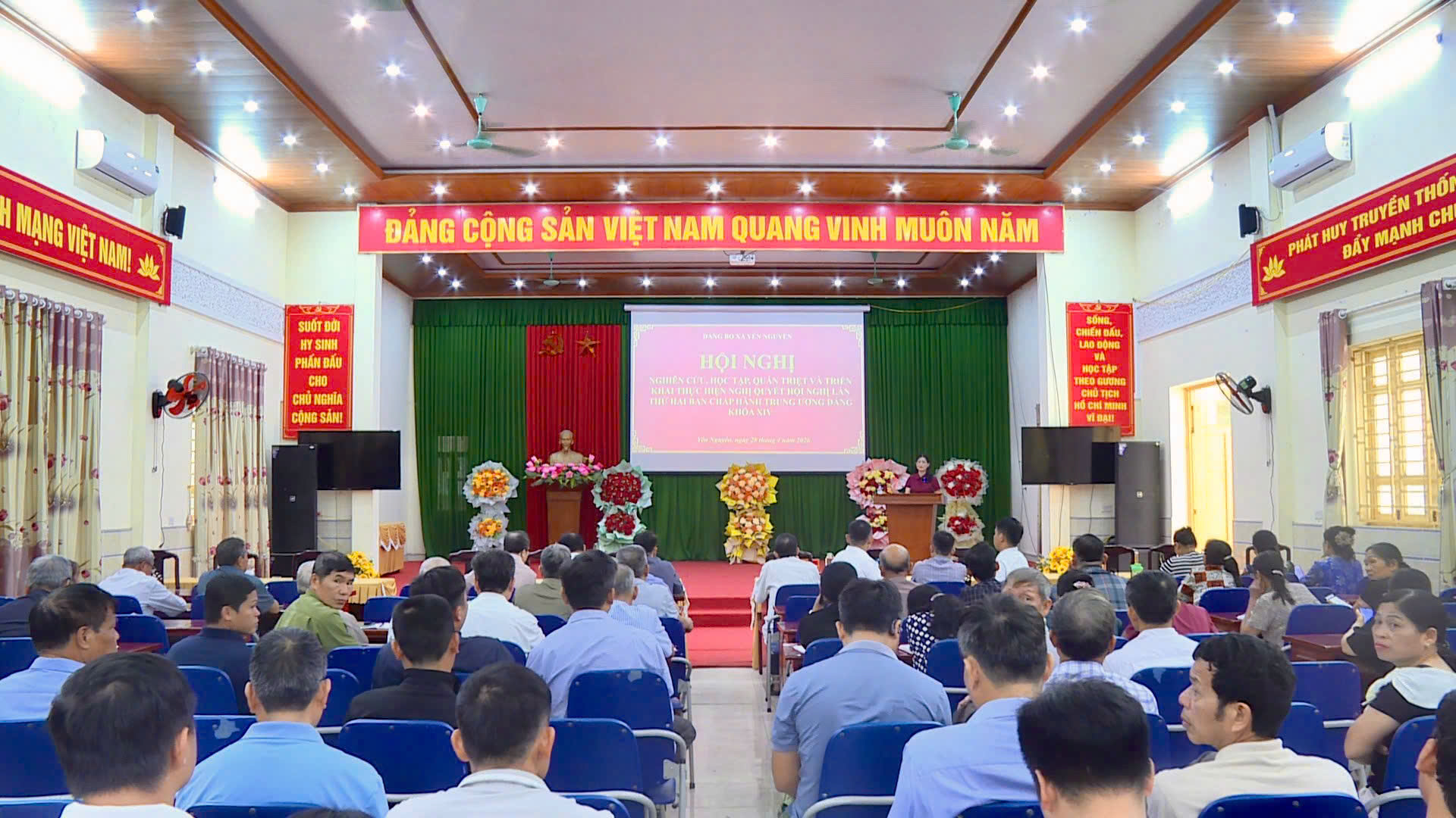  Hội nghị nghiên cứu, học tập, quán triệt, tuyên truyền và triển khai thực hiện Nghị quyết Hội nghị lần thứ hai Ban Chấp hành Trung ương Đảng khóa XIV 