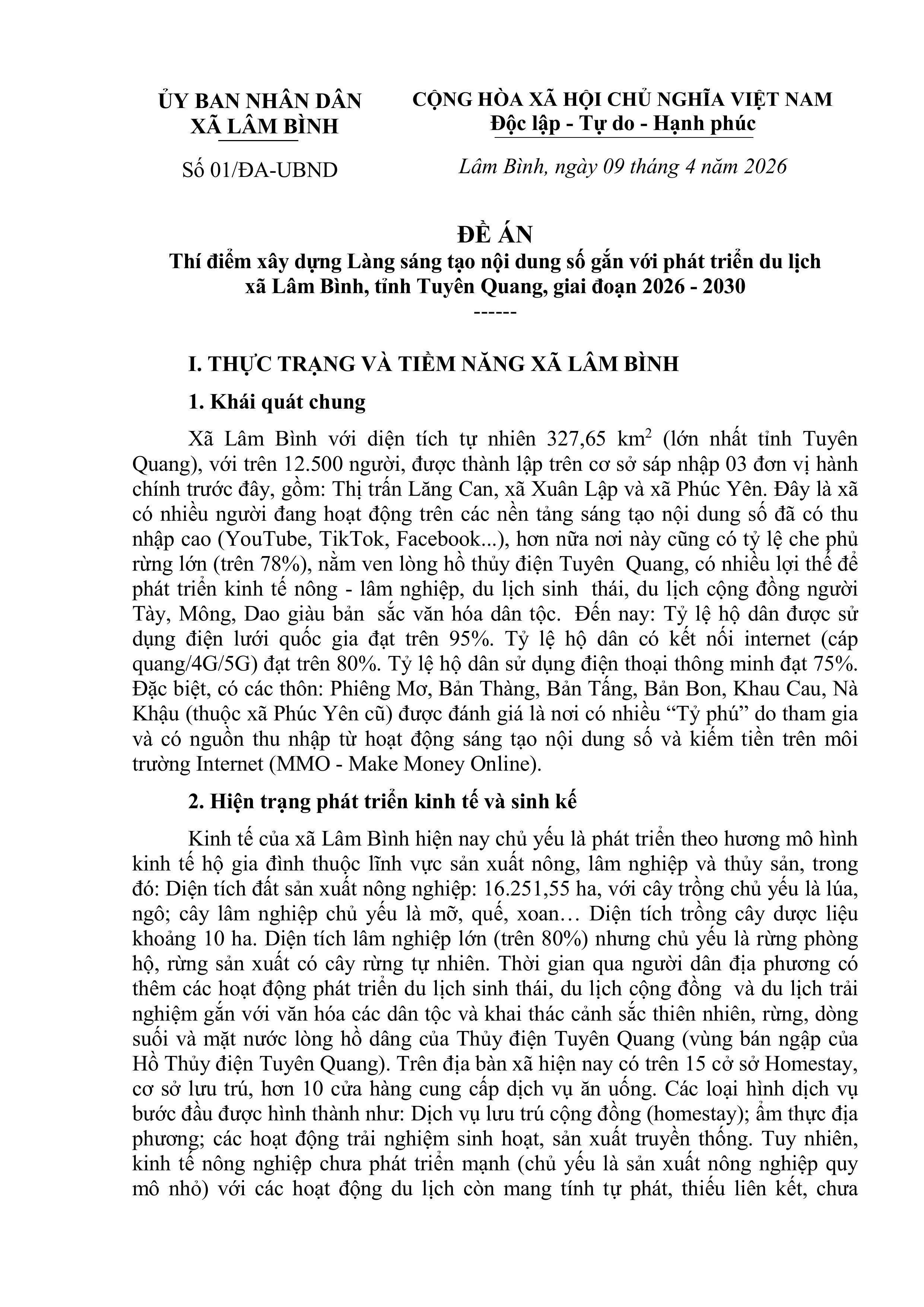 ĐỀ ÁN 