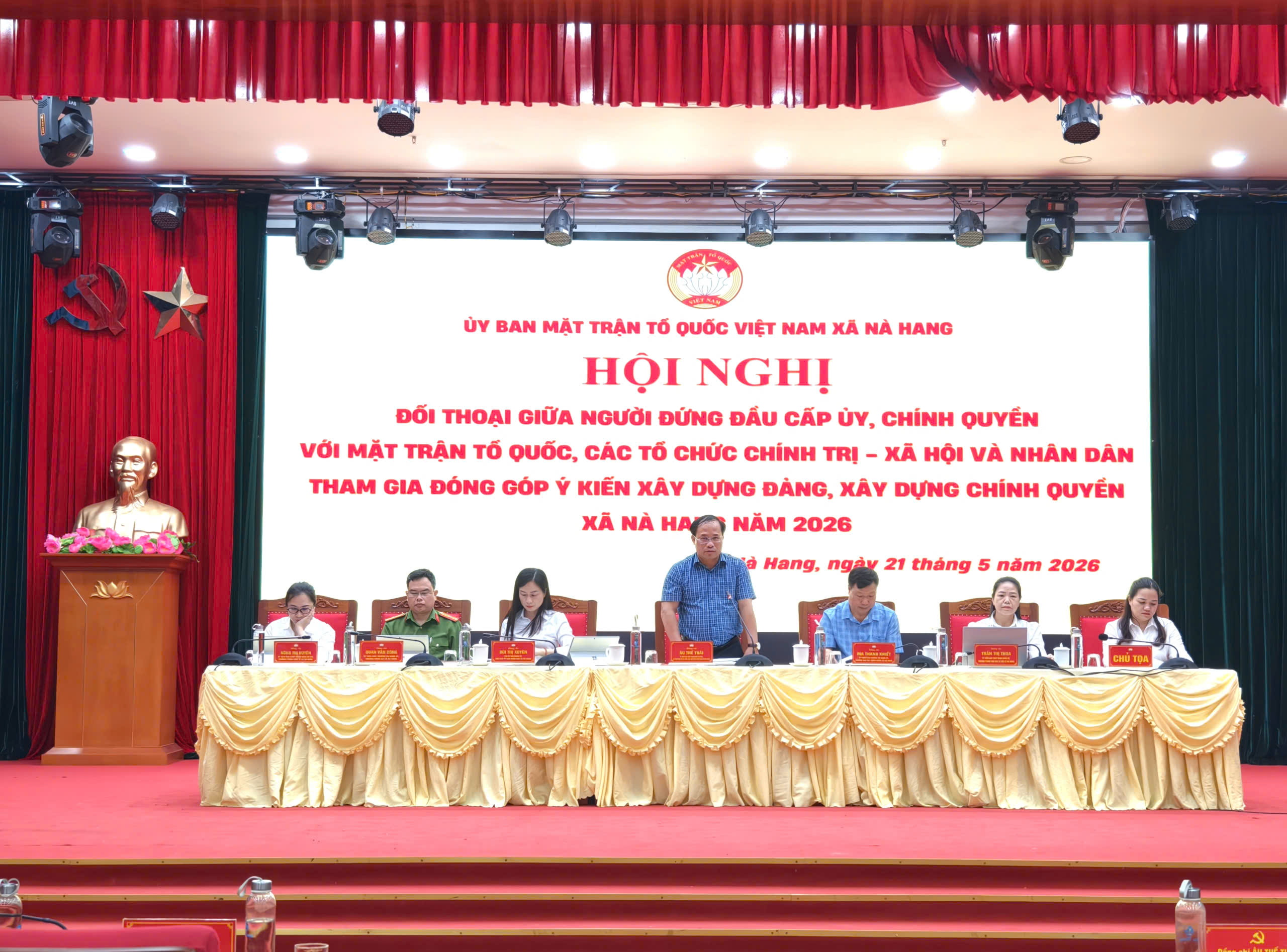 Xã Nà Hang lắng nghe ý kiến Nhân dân tham gia xây dựng Đảng, xây dựng chính quyền