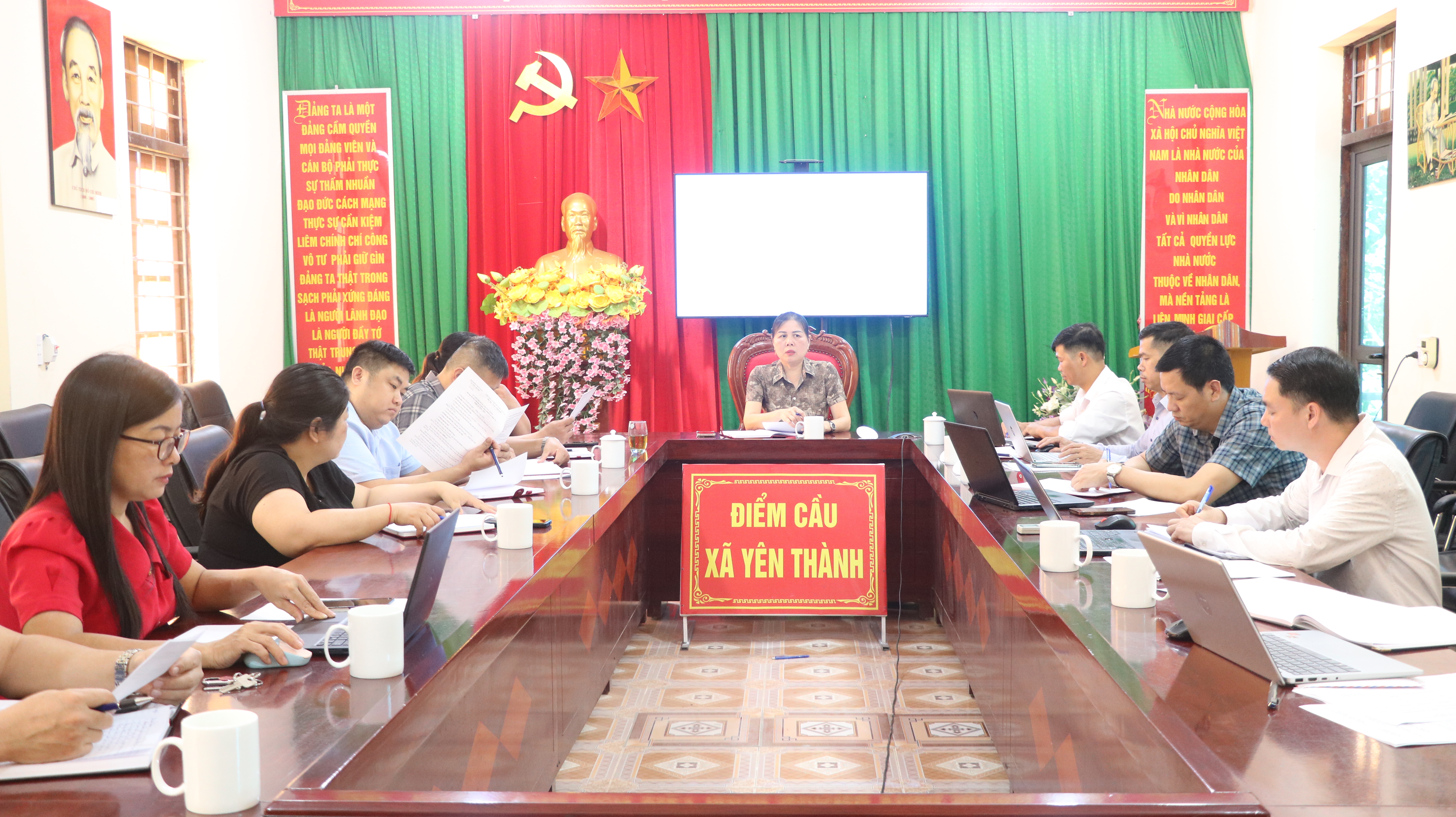 Hội nghị liên tịch chuẩn bị các nội dung cho Kỳ họp thứ Ba HĐND xã khóa VI, nhiệm kỳ 2026–2031