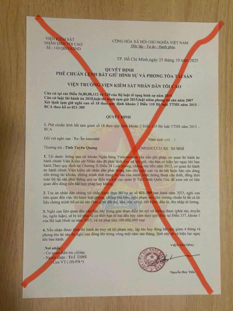 KỊP THỜI NGĂN CHẶN NGƯỜI DÂN CHUYỂN TIỀN CHO ĐỐI TƯỢNG GIẢ DANH  LỰC LƯỢNG CÔNG AN