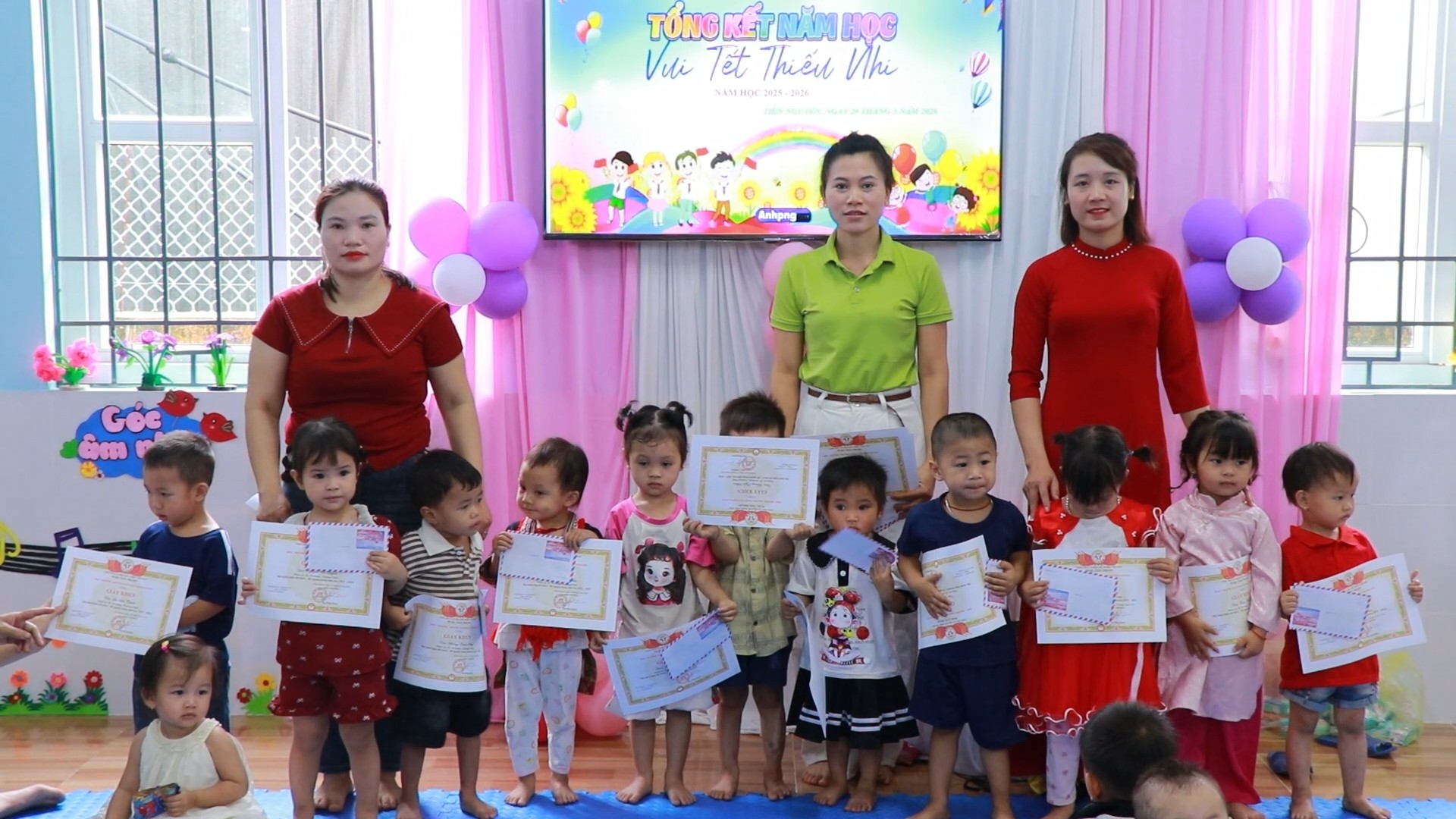 Trường Mầm non Tiên Nguyên tổ chức chương trình vui Tết Thiếu nhi