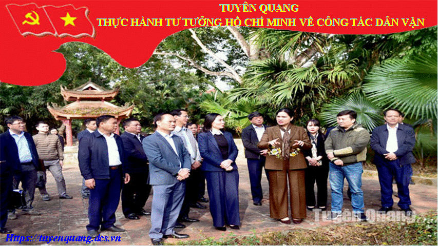 Tuyên Quang thực hành tư tưởng Hồ Chí Minh về công tác dân vận