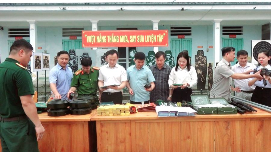Xã Bắc Quang khai mạc huấn luyện dân quân năm 2026