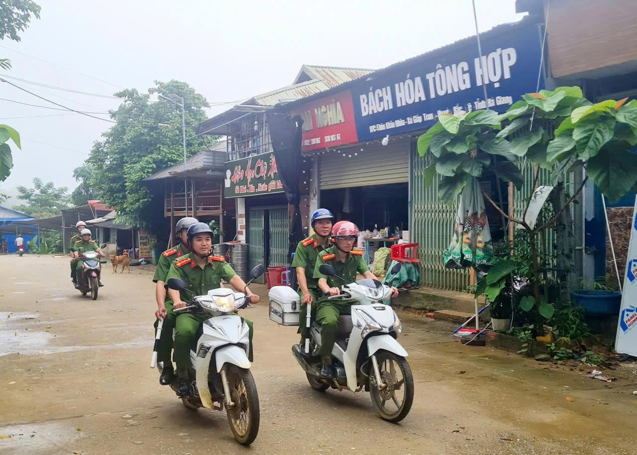 CÔNG AN XÃ GIÁP TRUNG CHỦ ĐỘNG THỰC HIỆN TỐT NHIỆM VỤ BẢO ĐẢM AN NINH TRẬT TỰ