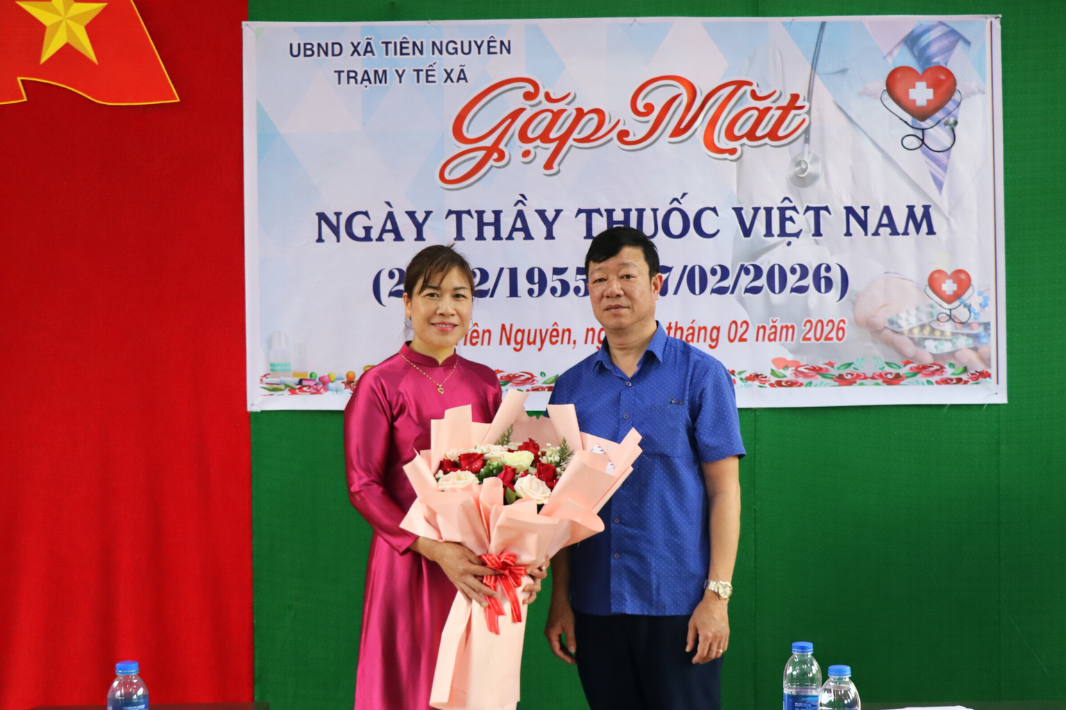 Trạm Y tế xã Tiên Nguyên tổ chức gặp mặt nhân Ngày Thầy thuốc Việt Nam
