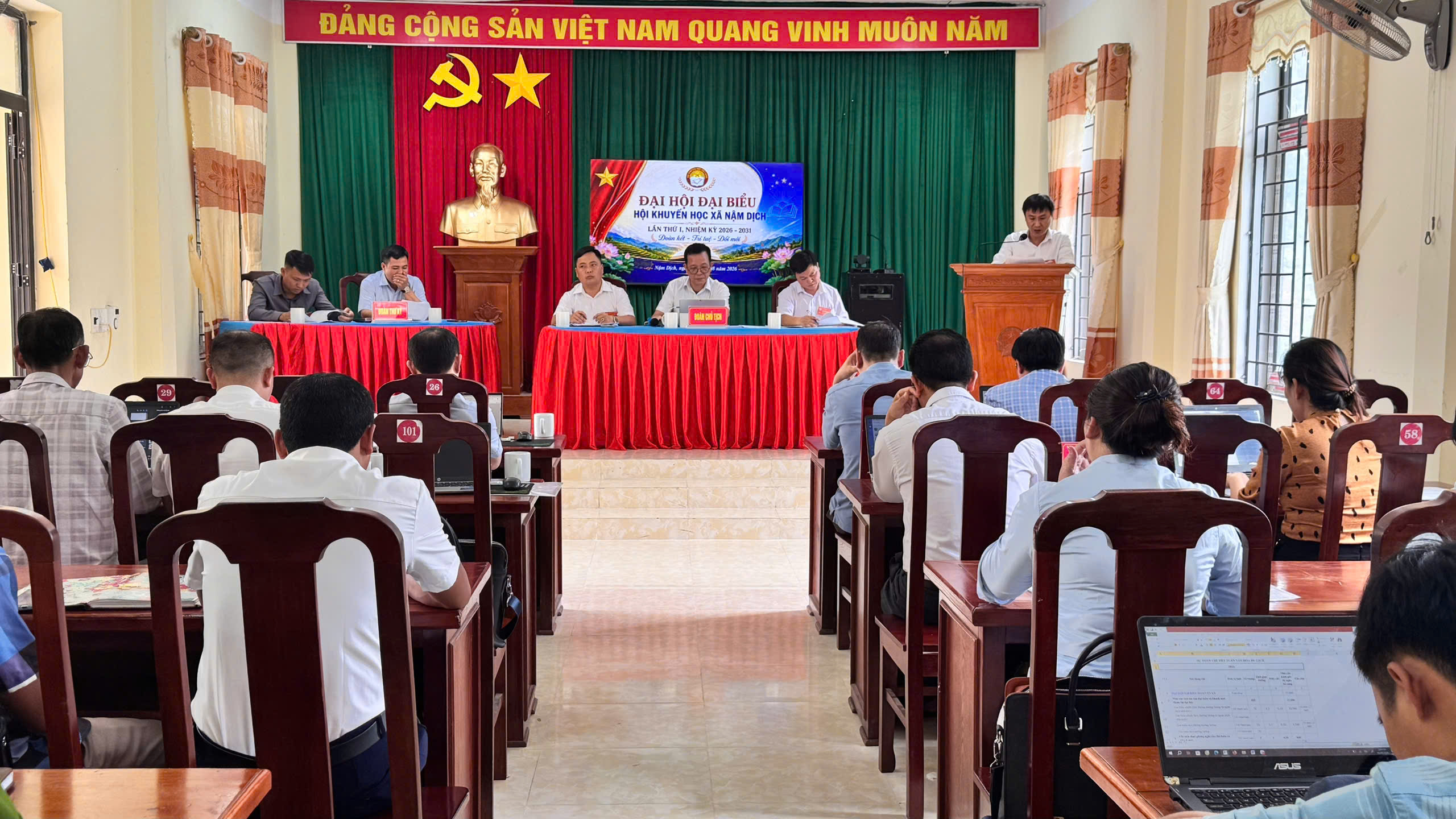 ĐẠI HỘI KHUYẾN HỌC XÃ NẬM DỊCH LẦN THỨ I, NHIỆM KỲ 2026–2031 